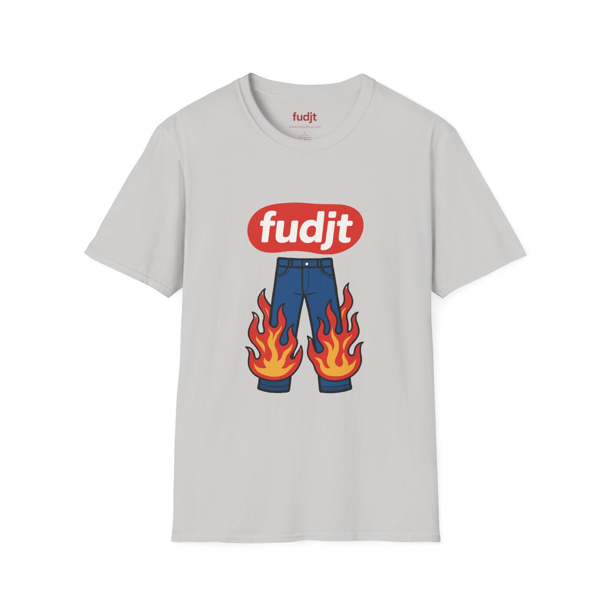 fudjt Pants On Fire Everyday Style Tee | 14 Colors