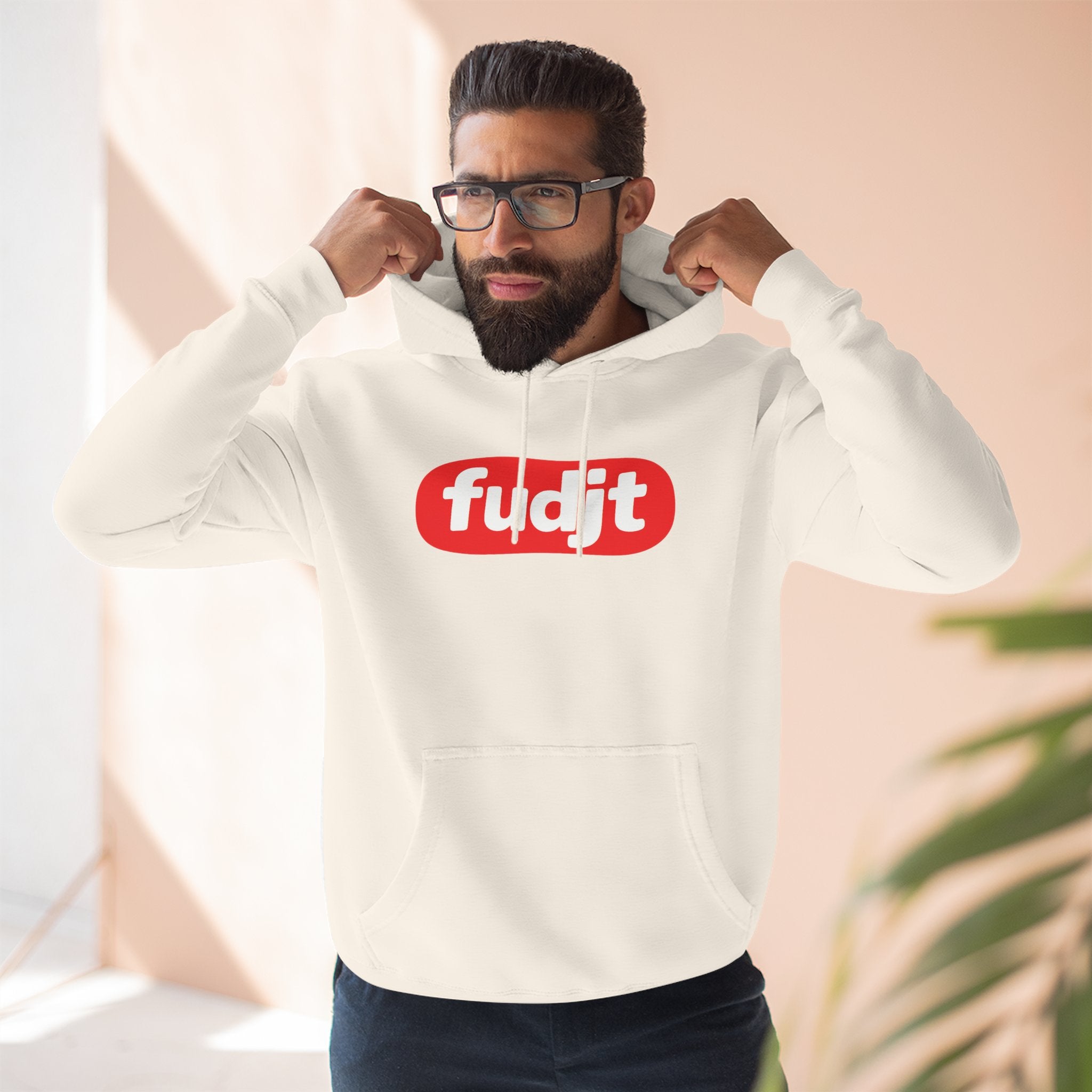 fudjt Anti-Supremacy Red Badge Hoodie – Premium Fleece Pullover | 14 Colors