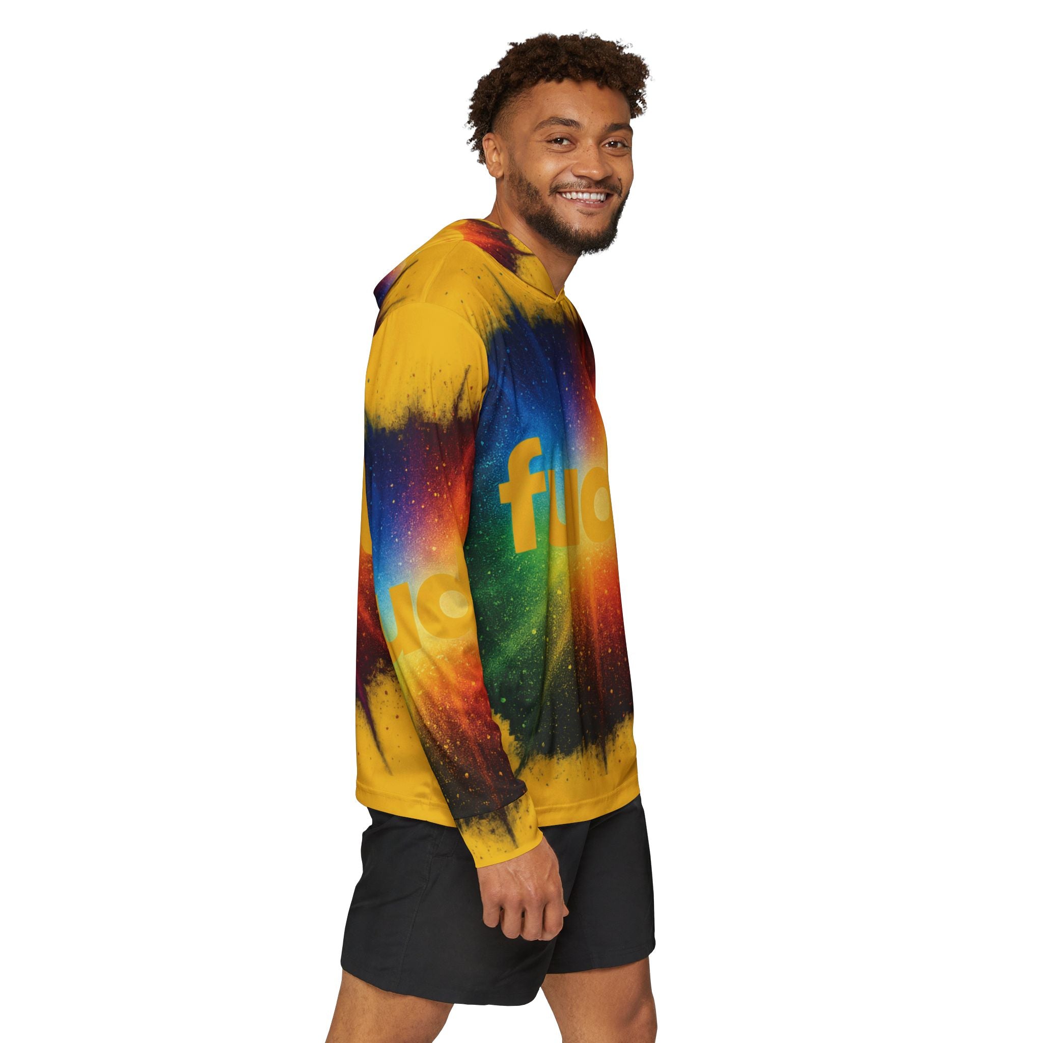 All Over fudjt Burst Of Empowerment Warmup Hoodie | 1 Goldenground