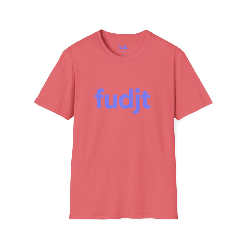 fudjt Everyday Style Light Blue logo Tee | 16 Colors