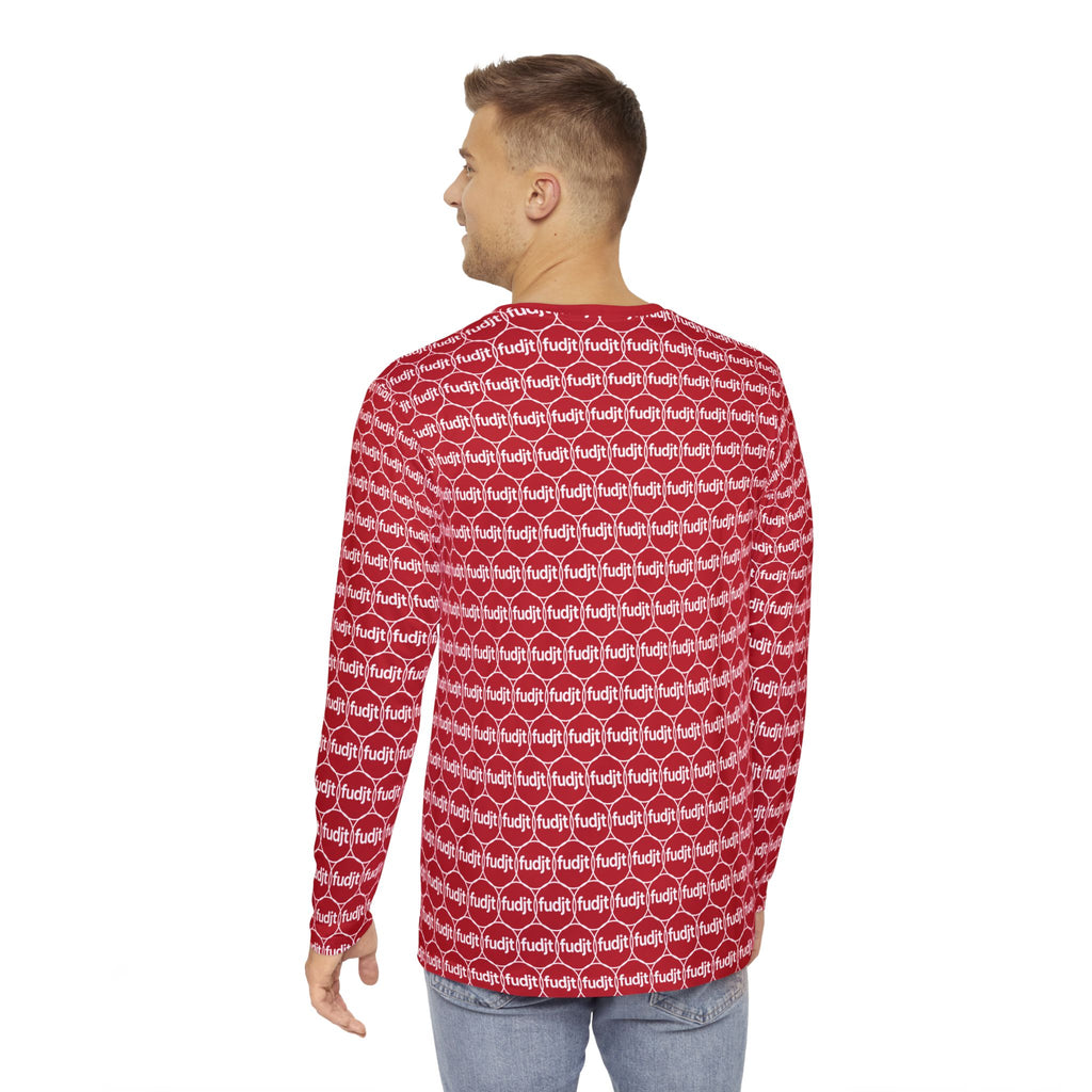 Dark Red fudjt Unbroken Chain 2.5 Fluid Vibes Long Sleeve Shirt