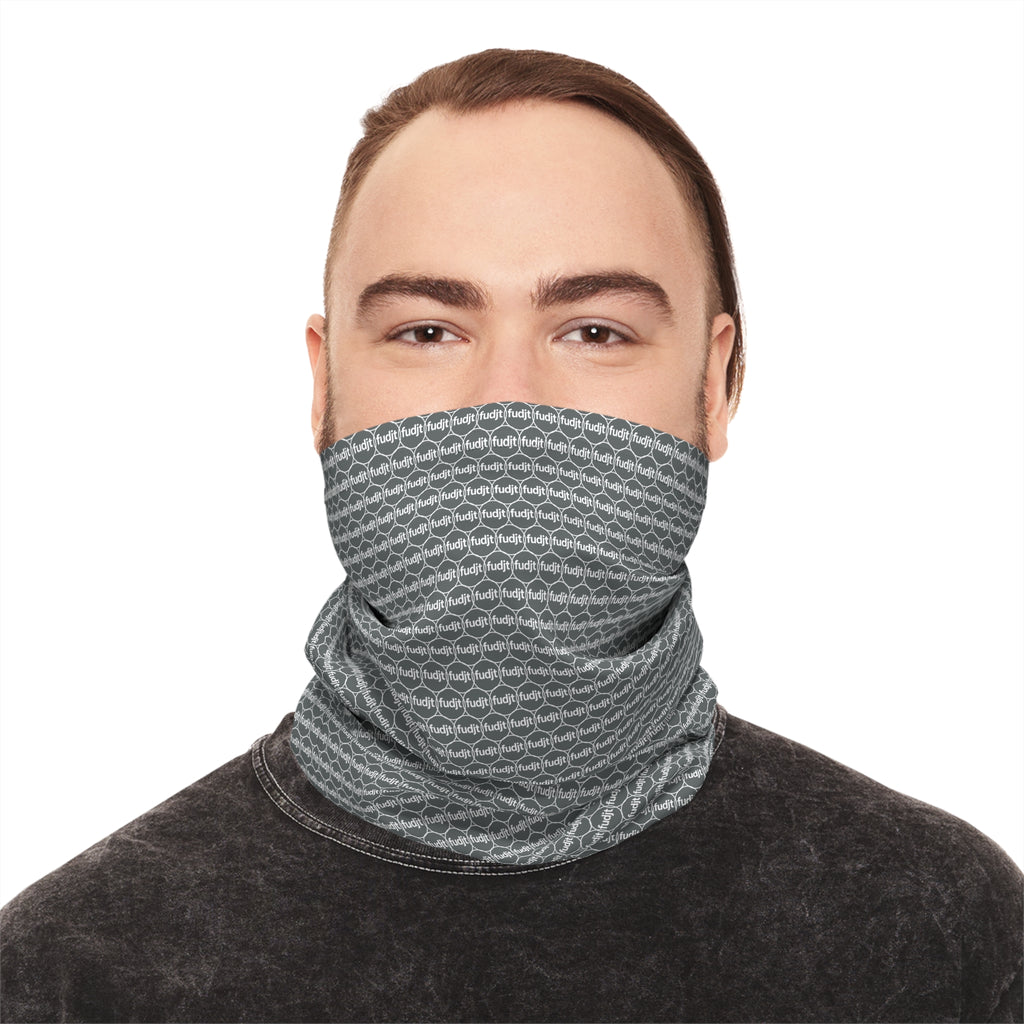 Dark Gray fudjt Unbroken Chain .5 Neck Gaiter