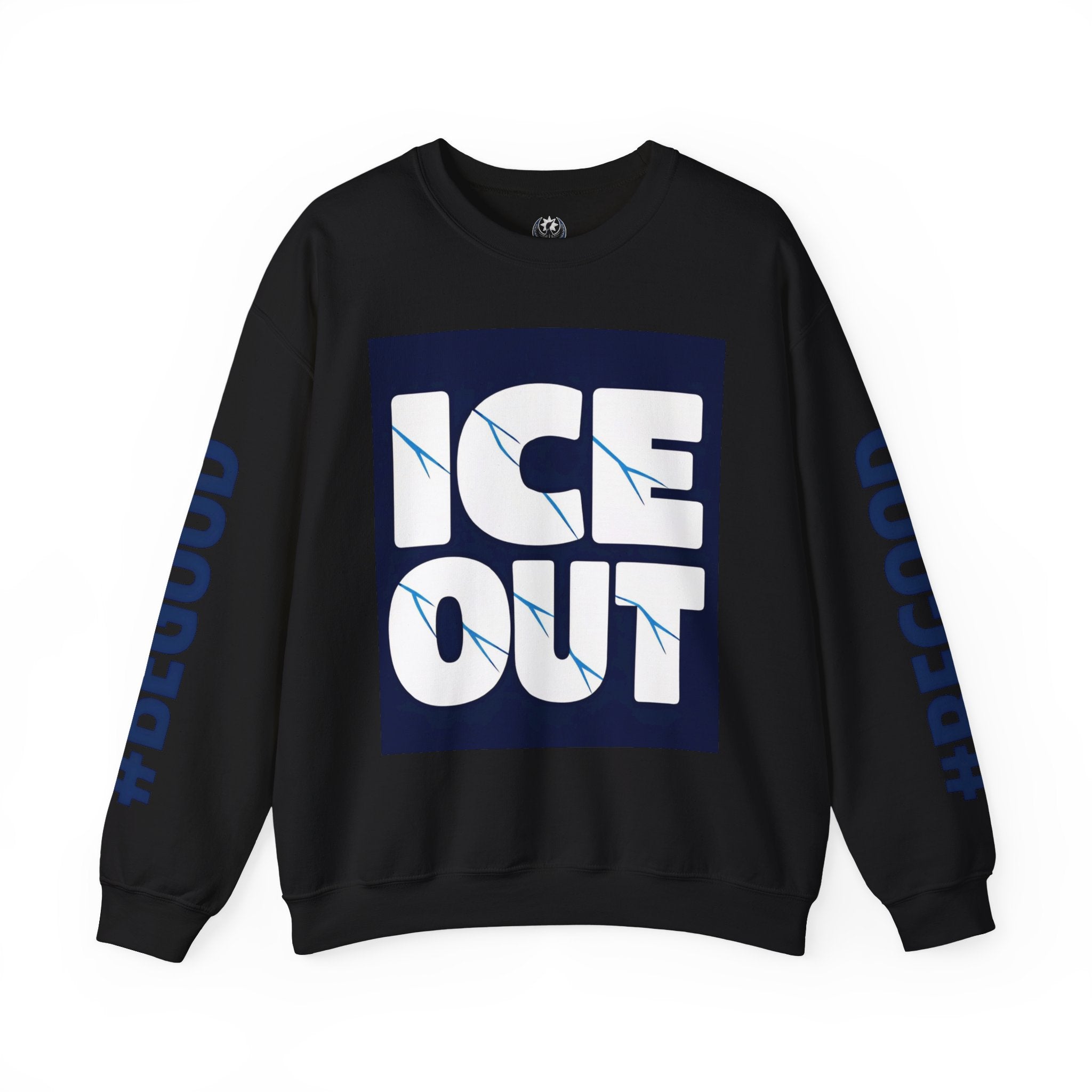 Ice Out Crewneck Sweatshirt — #PRETTIGOOD Graphic Pullover | 10 Colors