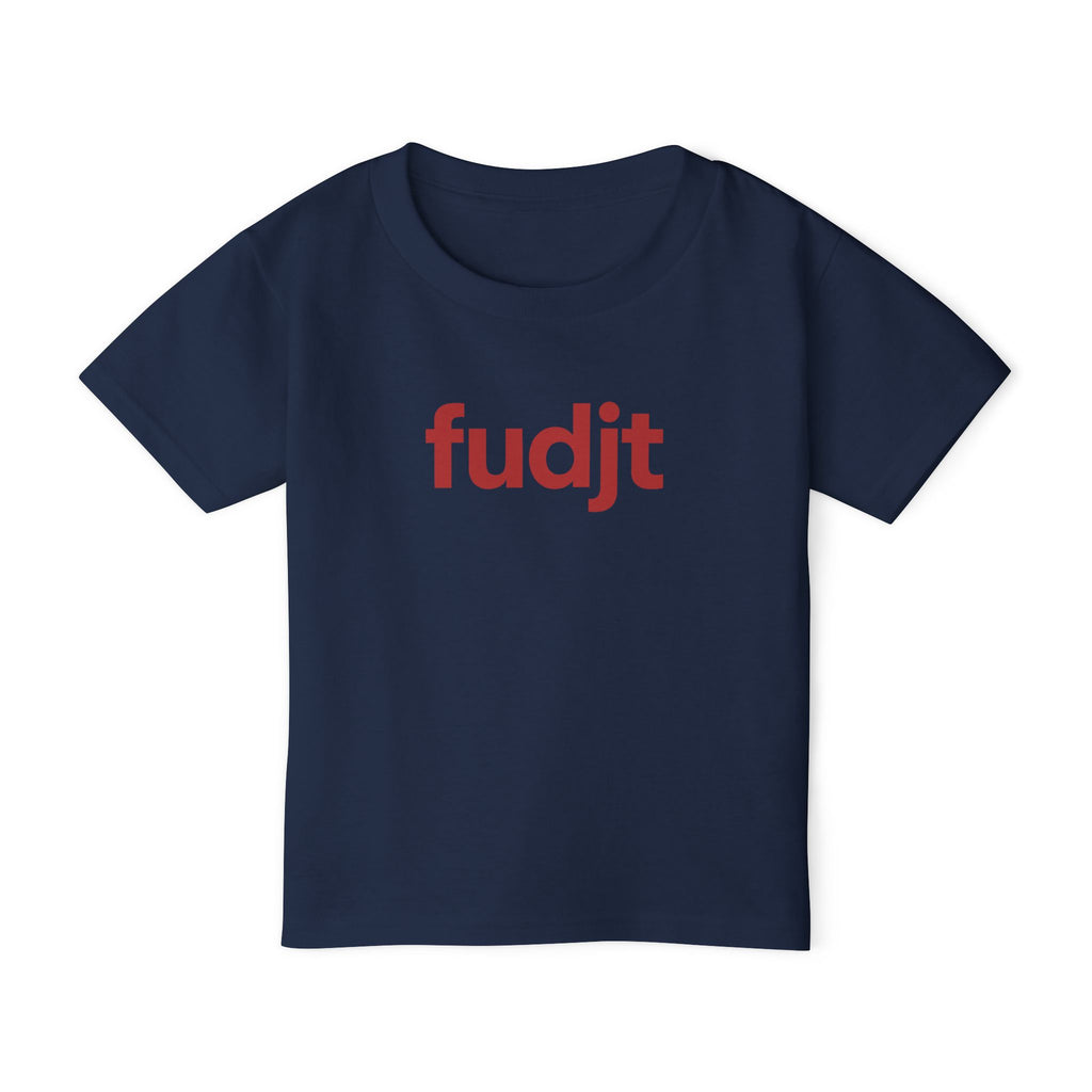 Toddler T-Shirt with Red Fudjt Design | 6 Colors