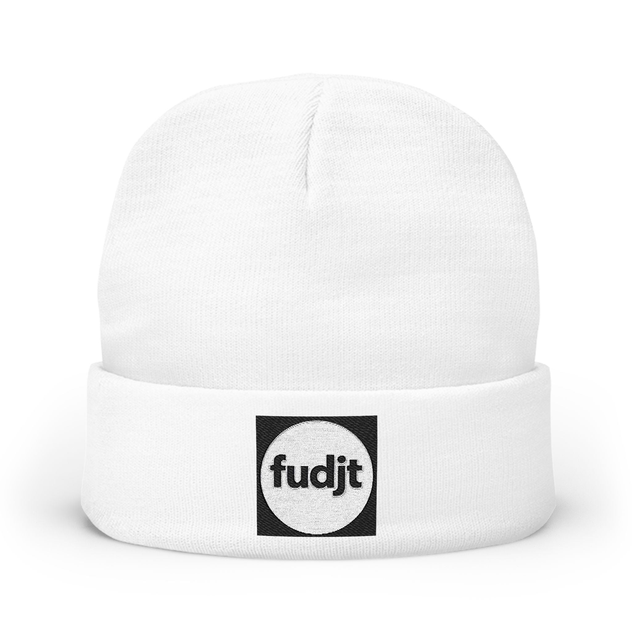 Black Square fudjt Circle Knit Beanie | 6 Colors