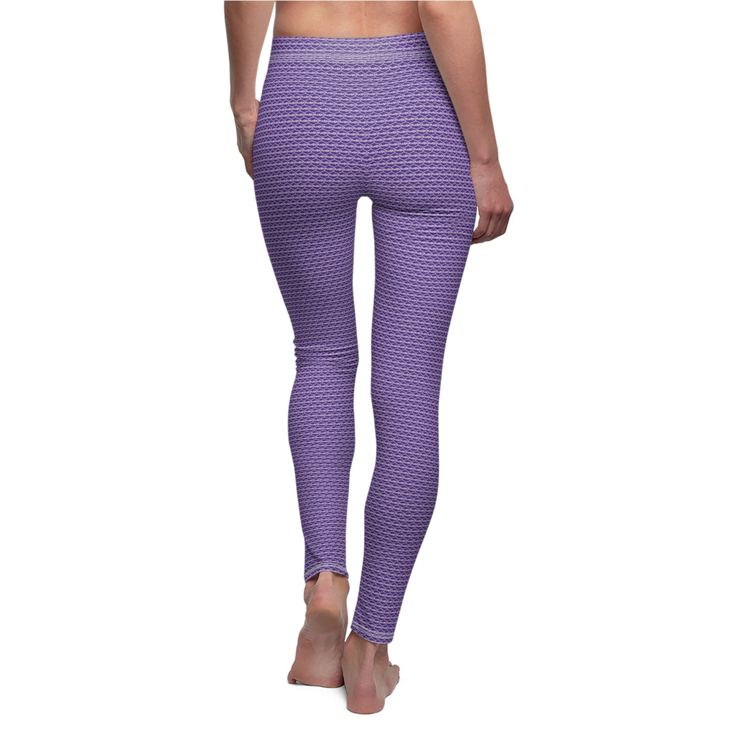 Purple fudjt Unbroken Chain .5 Casual Leggings