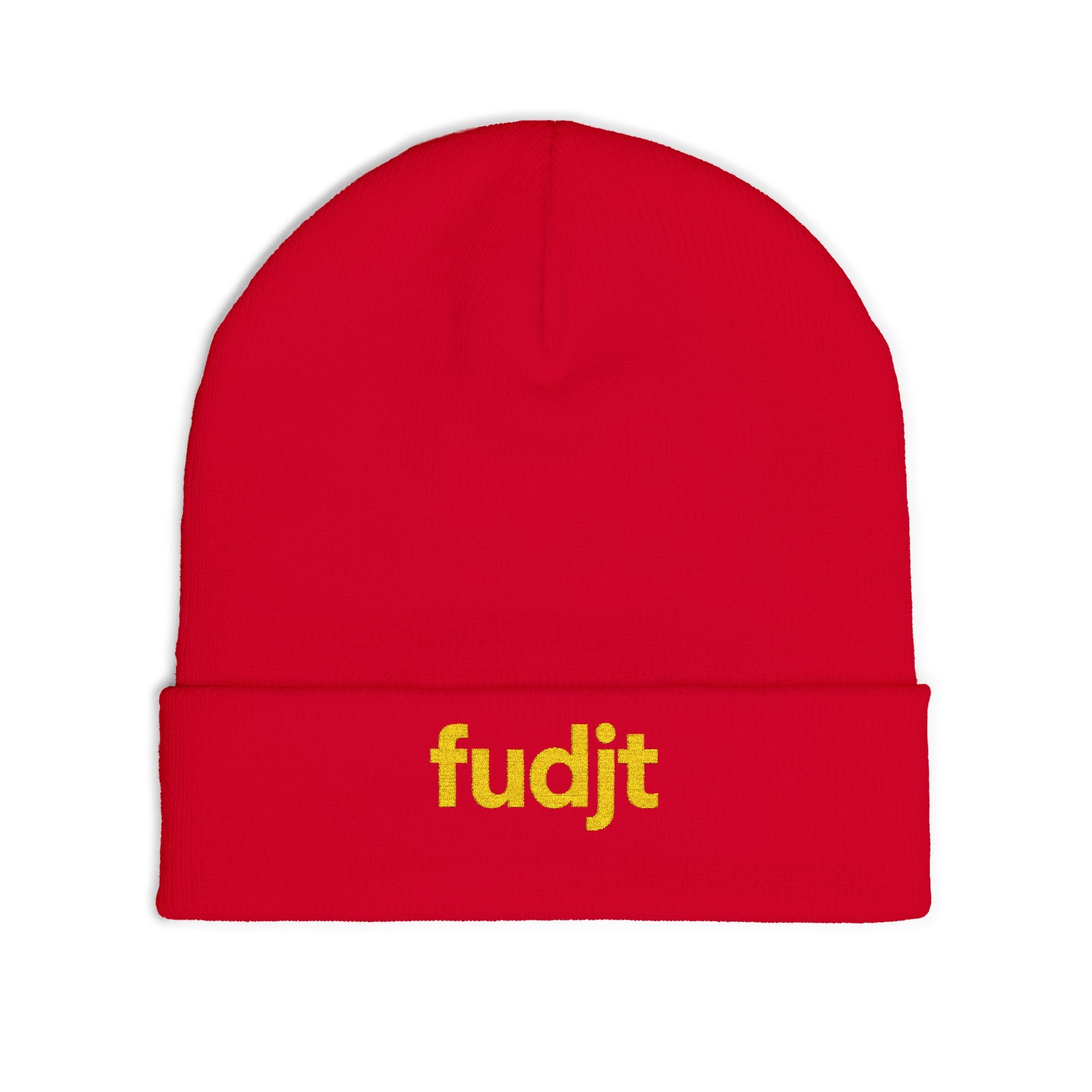 Stylish & Cozy fudjt Knit Beanie | Gold Embroidery | 6 Colors