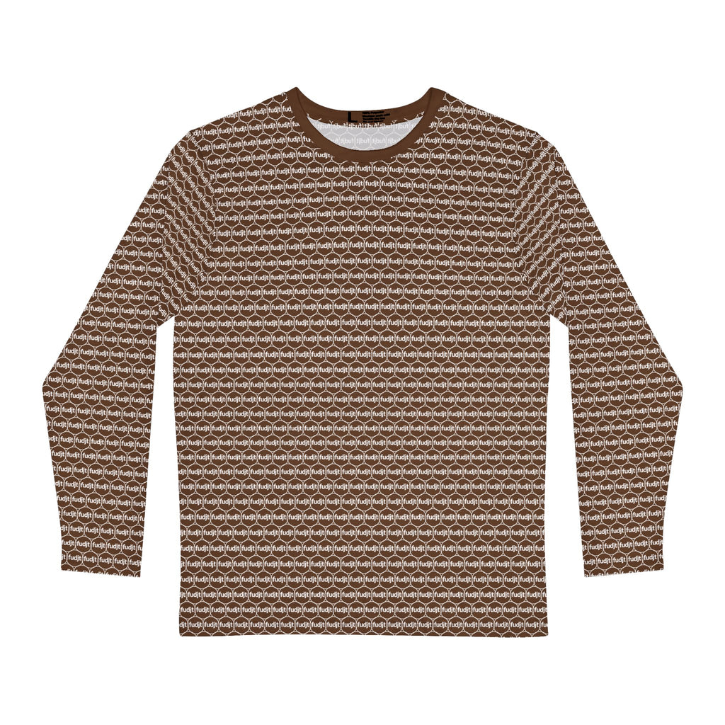 Brown fudjt Unbroken Chain 1.25 Fluid Vibes Long Sleeve Shirt