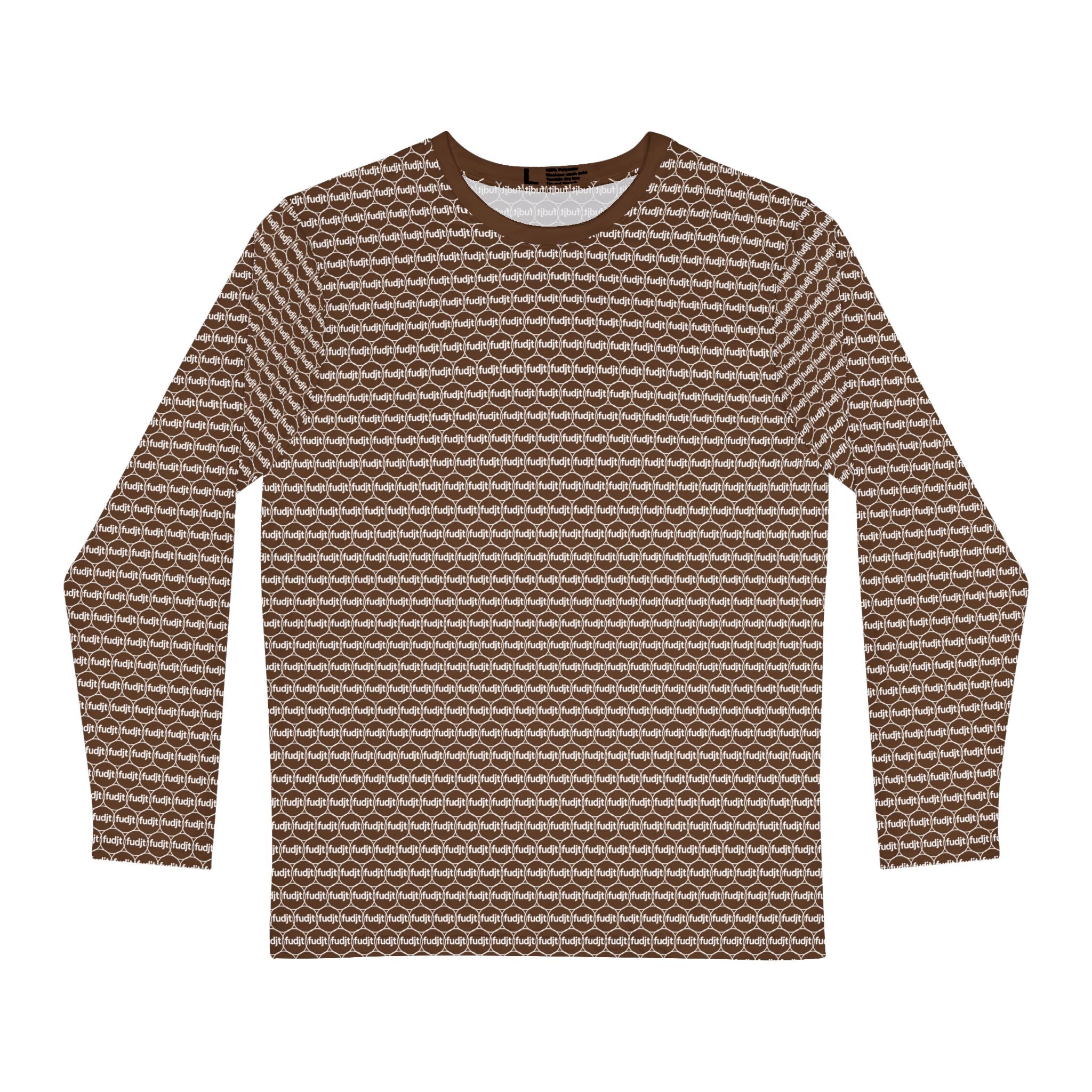 Brown fudjt Unbroken Chain 1.25 Fluid Vibes Long Sleeve Shirt