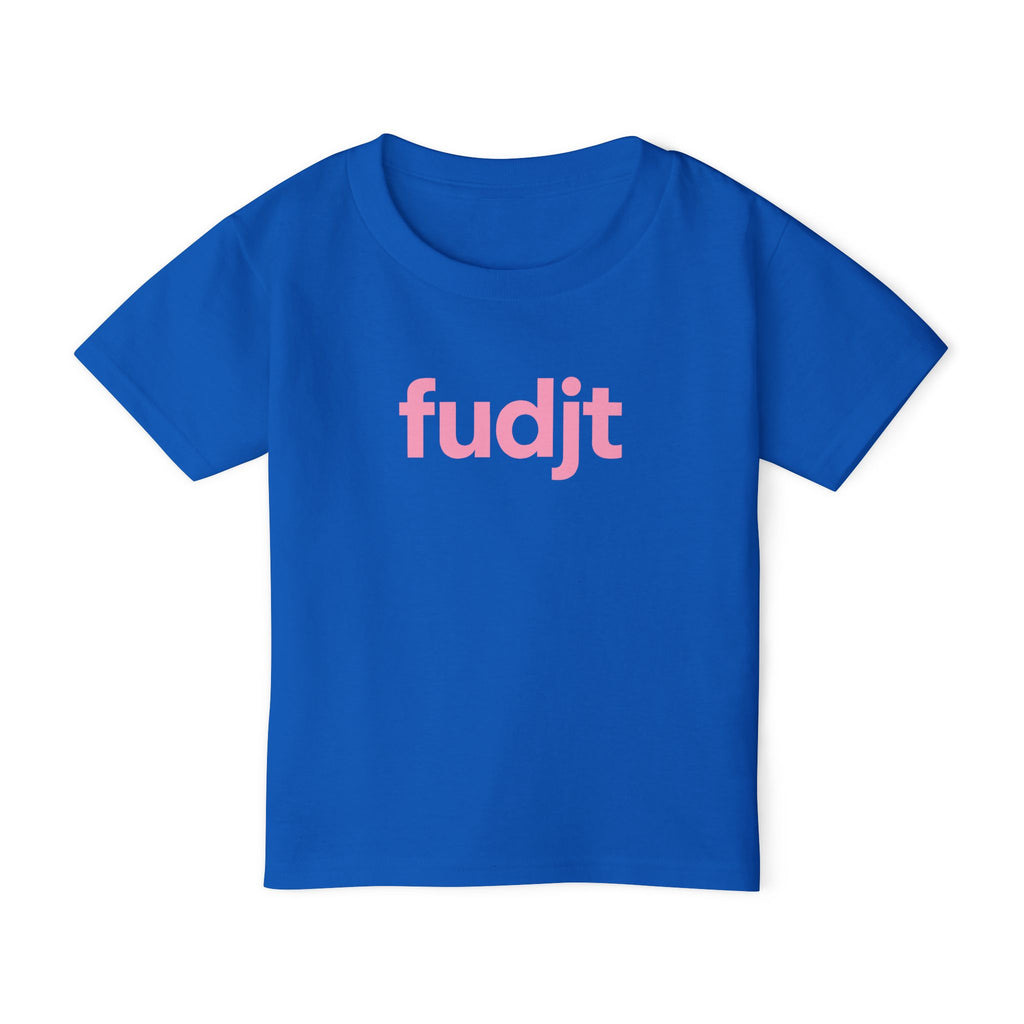 Toddler T-Shirt with Pink Fudjt Design | 6 Colors