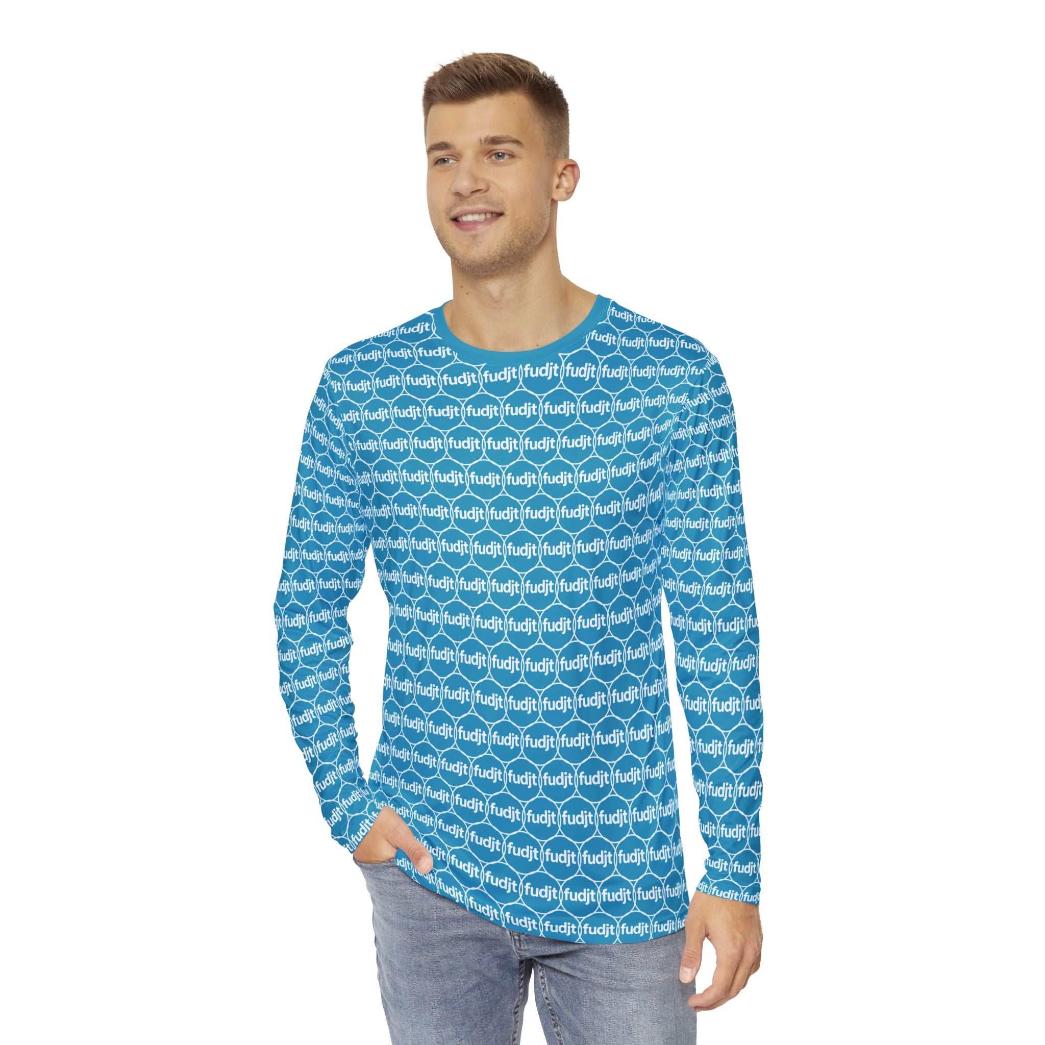 Turquoise fudjt Unbroken Chain 2.5 Fluid Vibes Long Sleeve Shirt