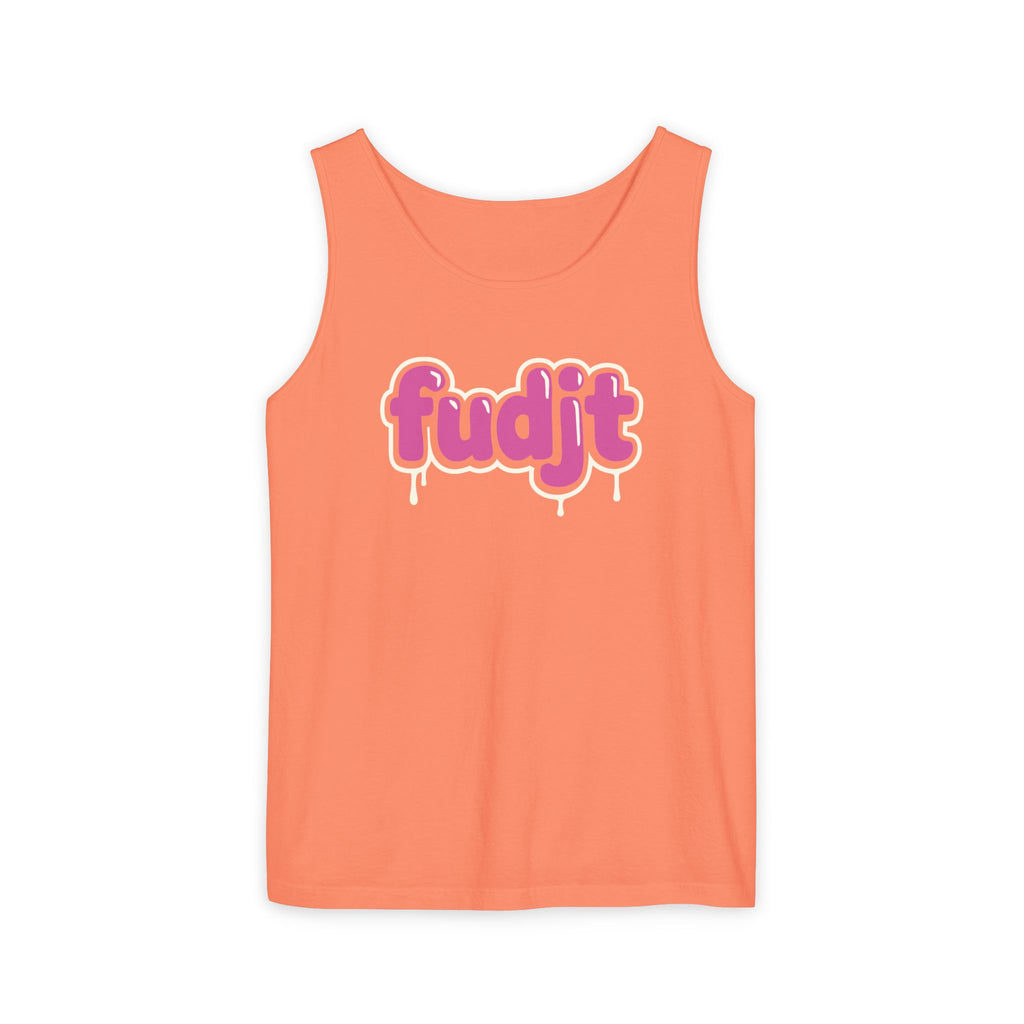 Pink Drip fudjt Long Tank Top | 16 Colors