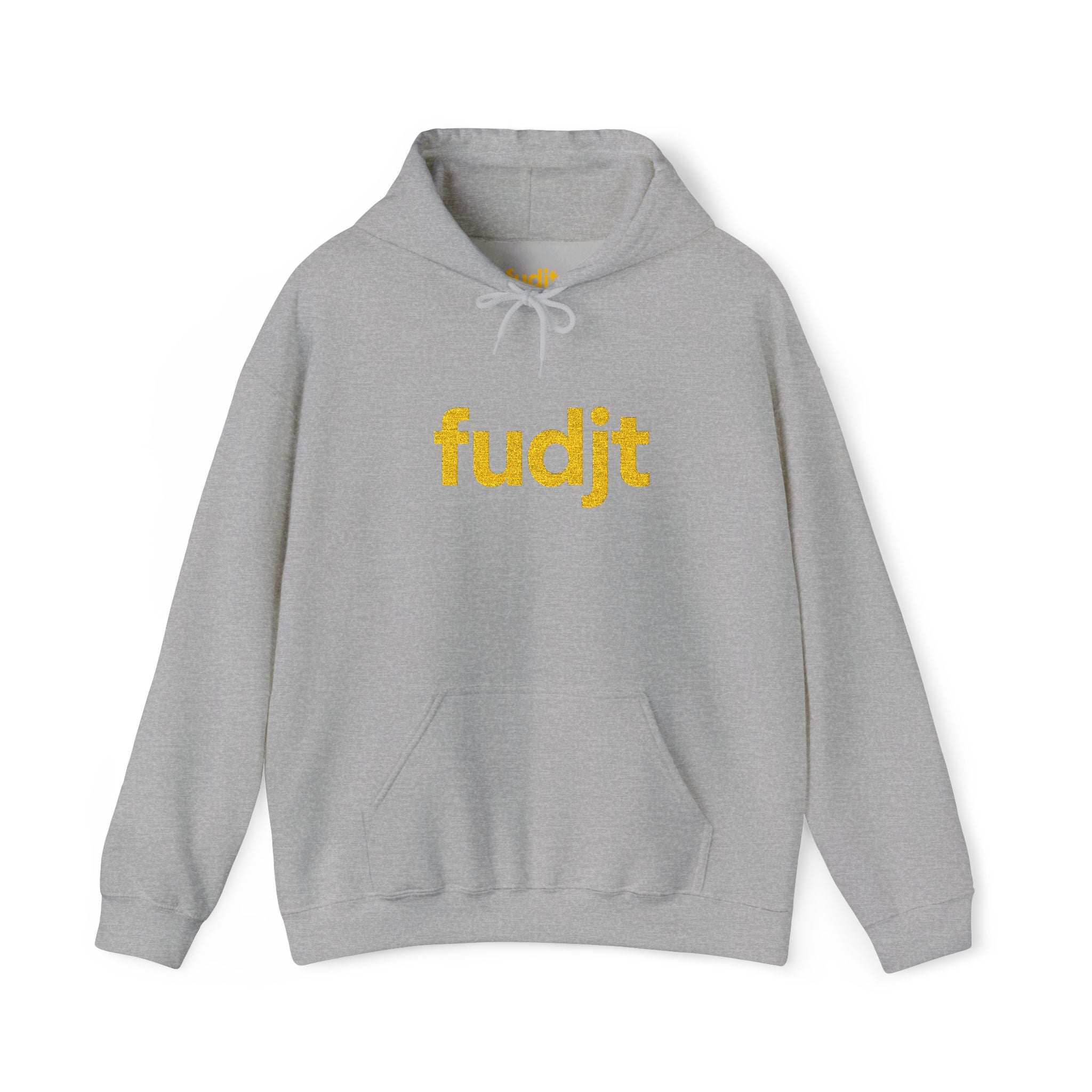 Golden Yellow fudjt Embroidered Heavy Blend Hooded Sweatshirt | 15 Colors | Stand For Something