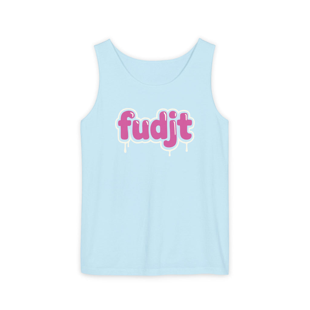 Pink Drip fudjt Long Tank Top | 16 Colors