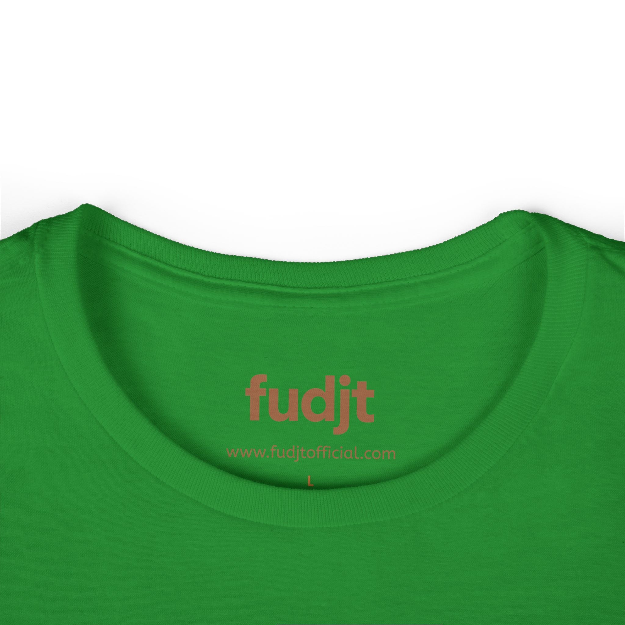 Women's Brown fudjt logo Comfy Stylie Tee | 12 Colors