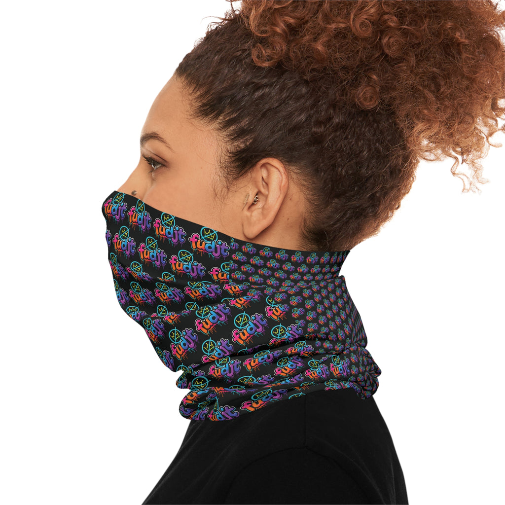 fudjt No Kings Clown Town 1 Neck Gaiter