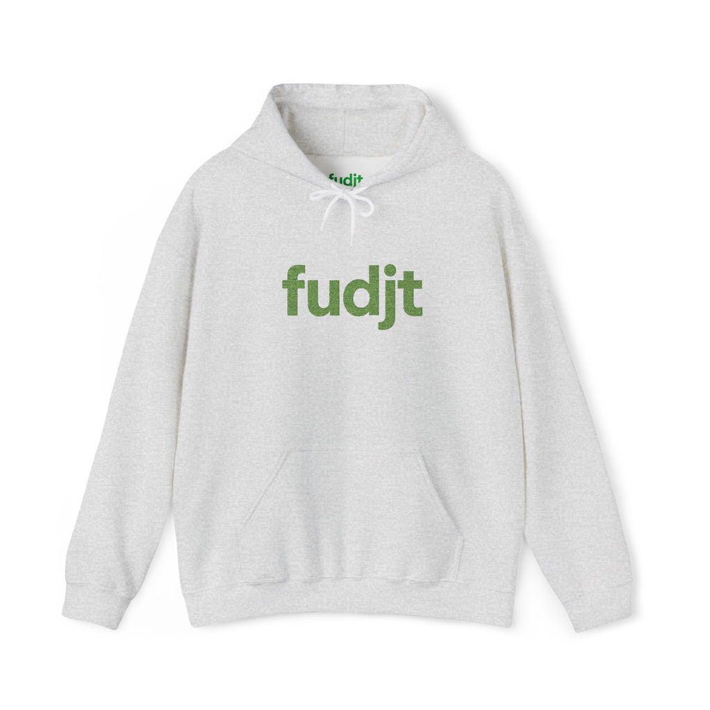 Green fudjt Embroidered Heavy Blend Hooded Sweatshirt | 15 Colors | Stand For Something
