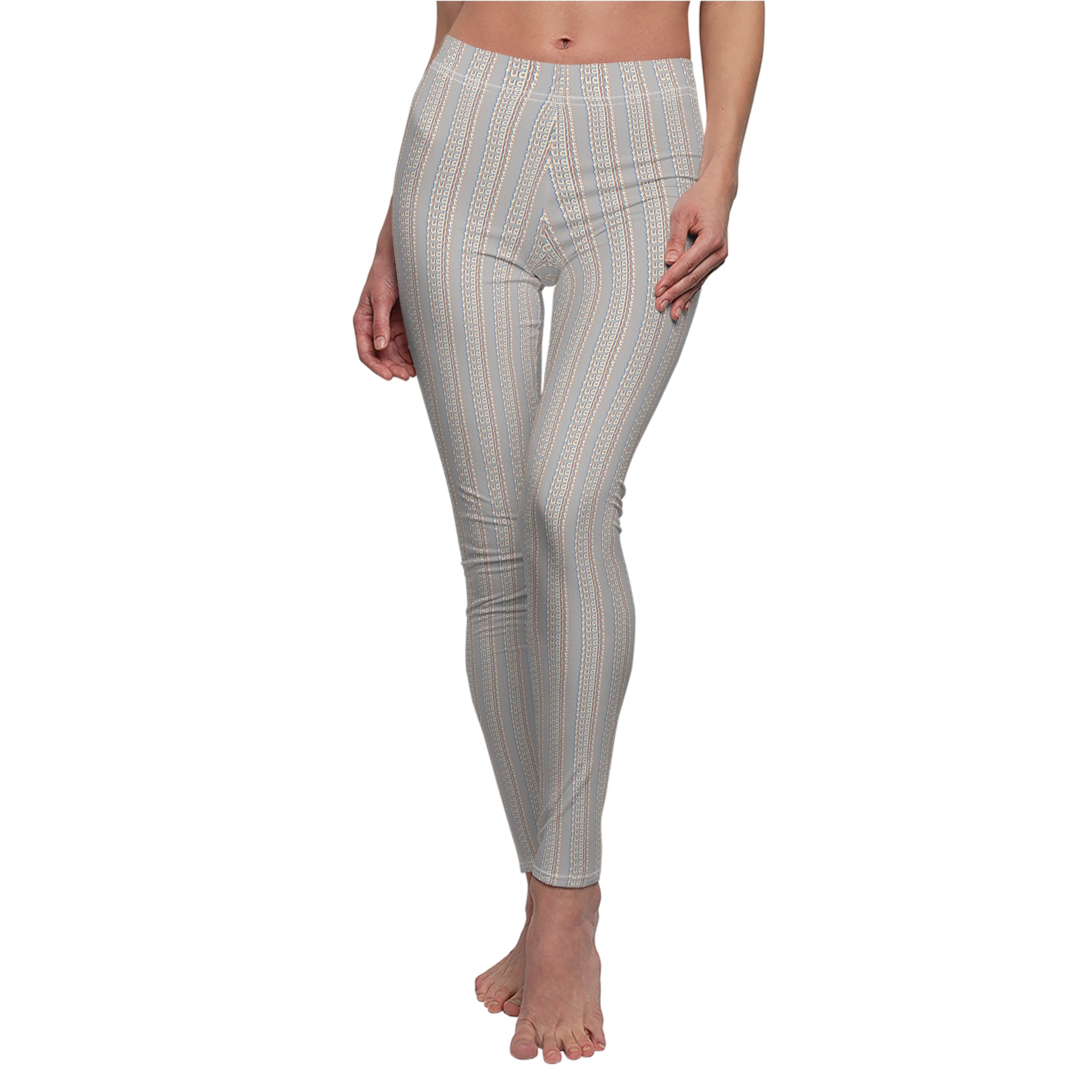 Light Gray fudjt Blindside 1.25 Leggings