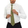 Dark Gray Golden fudjt No Kings Necktie