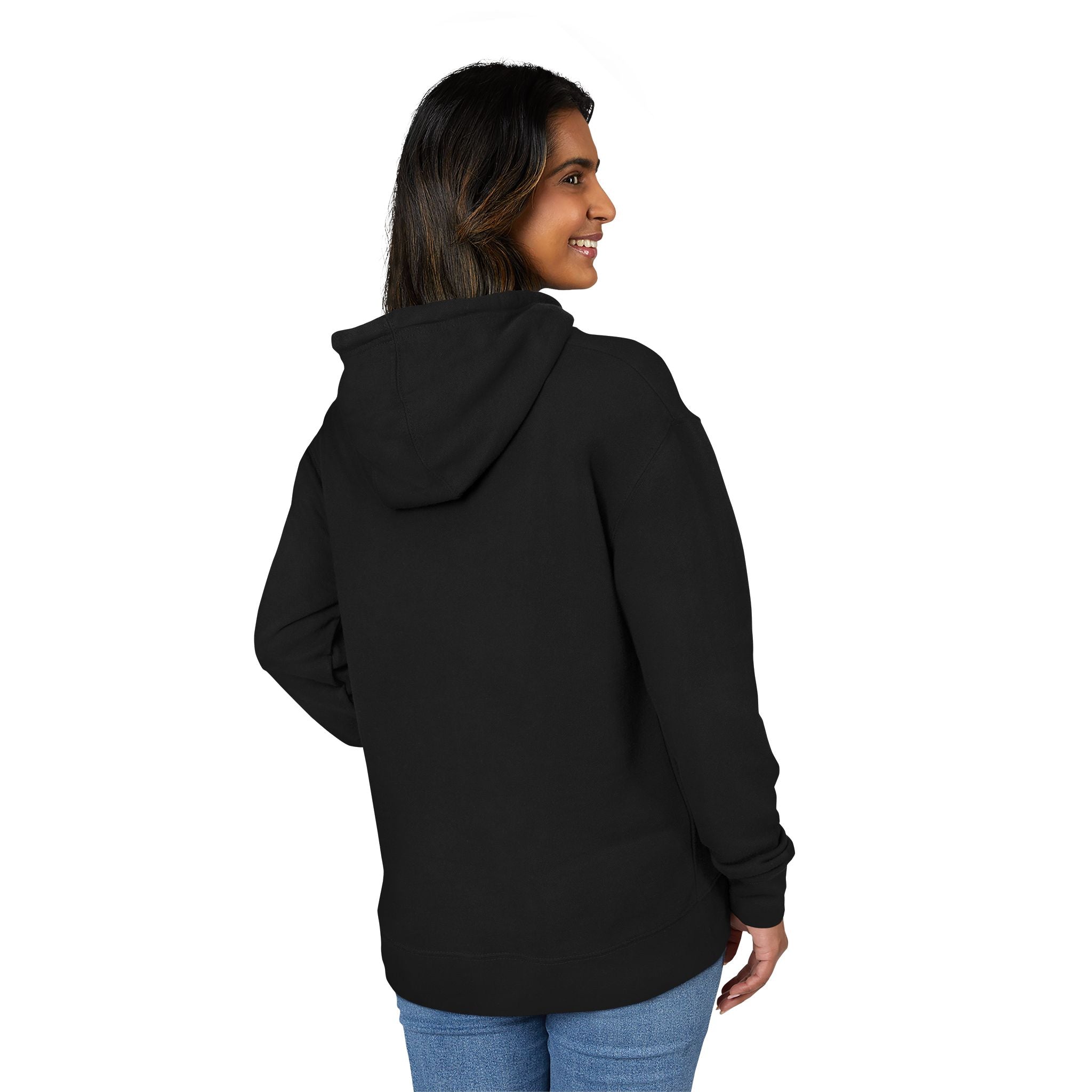 fudjt Galaxy French Terry Hoodie | Colorful Space Text | 6 Colors