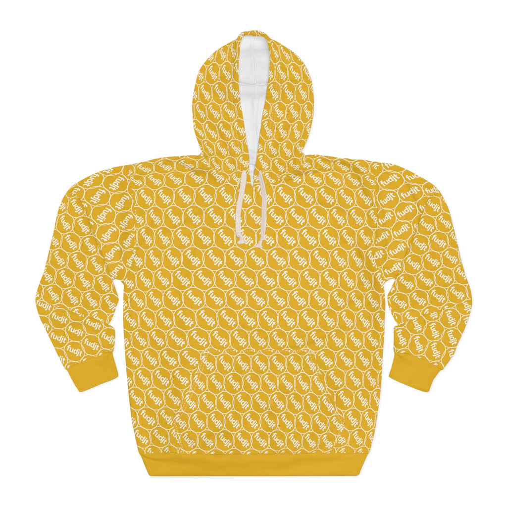 Yellow fudjt Unbroken Chain Hoodie | All Over 2.5-45