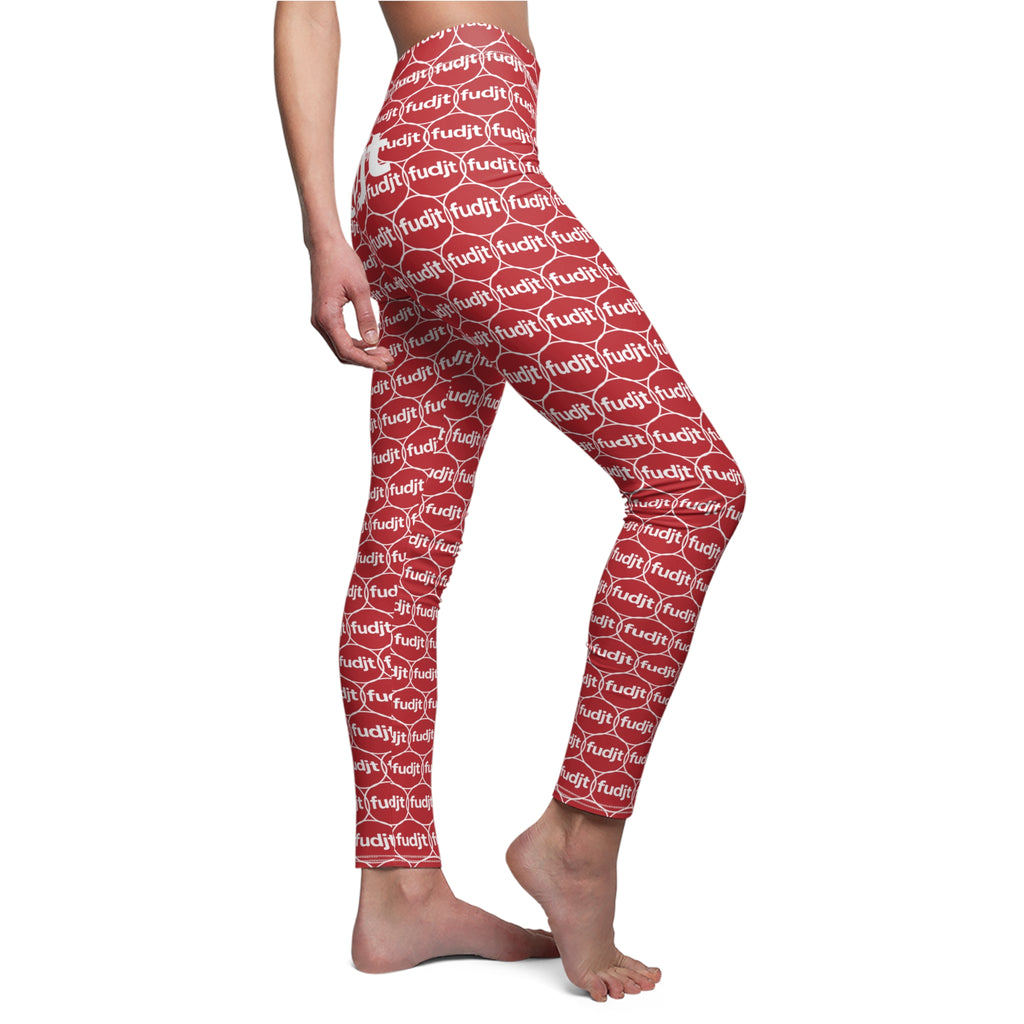 Dark Red fudjt Unbroken Chain 2.5 Casual+ Leggings