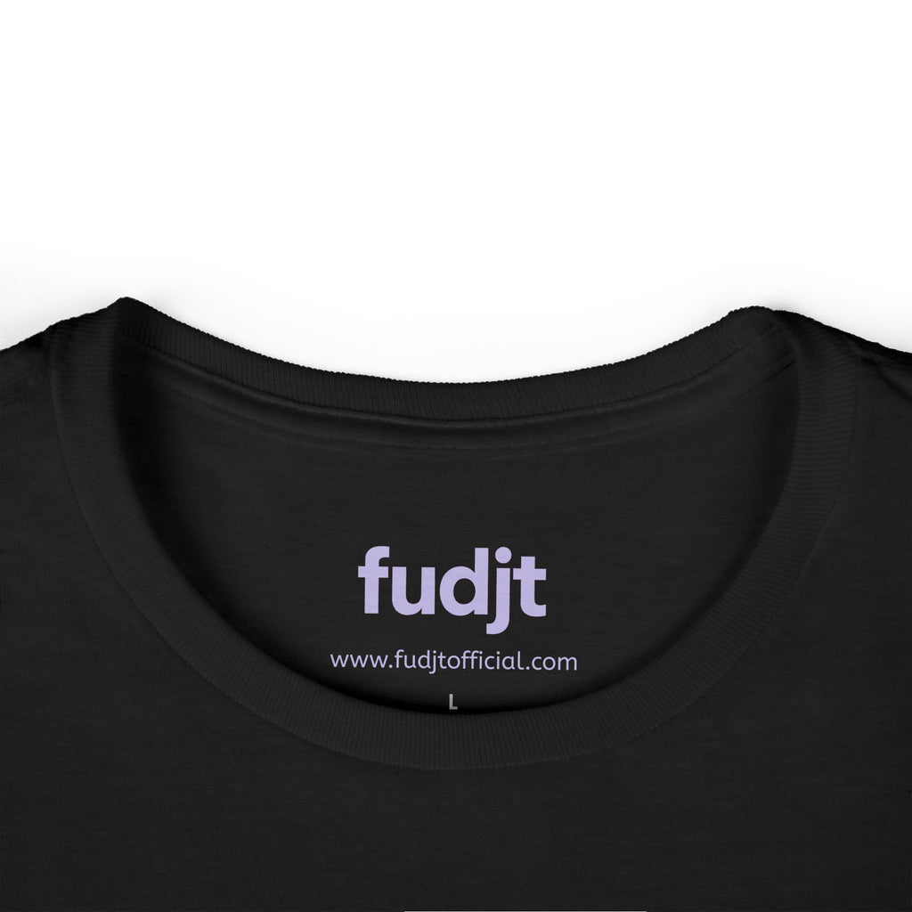 Women's Lavender fudjt logo Comfy Stylie Tee | 12 Colors