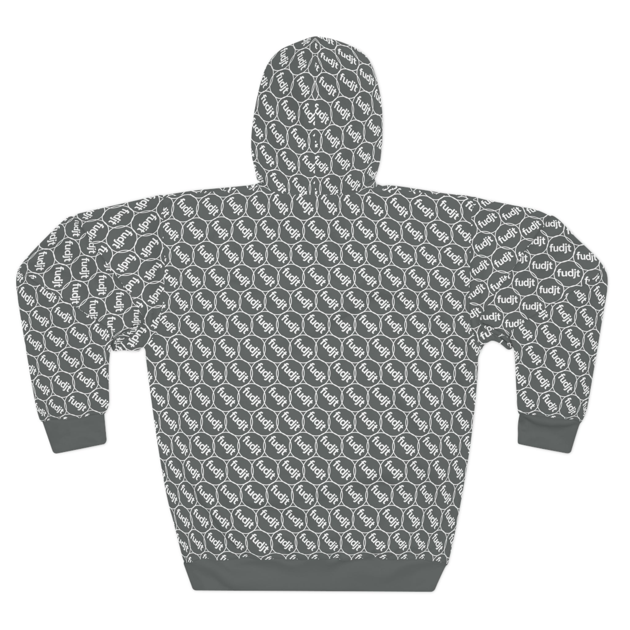 Dark Gray fudjt Unbroken Chain Hoodie | All Over 2.5-45