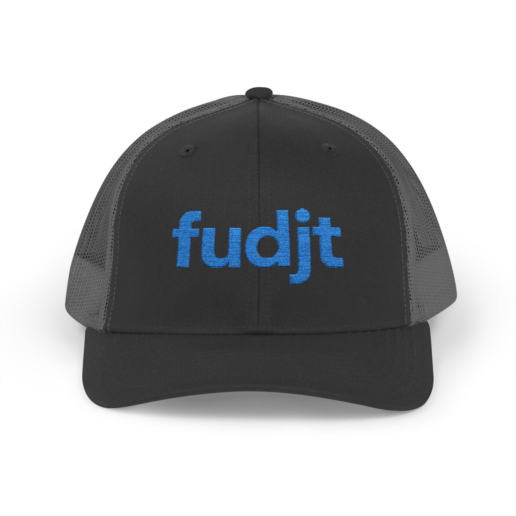 Light Blue fudjt logo Snapback Trucker Cap | 6 Colors