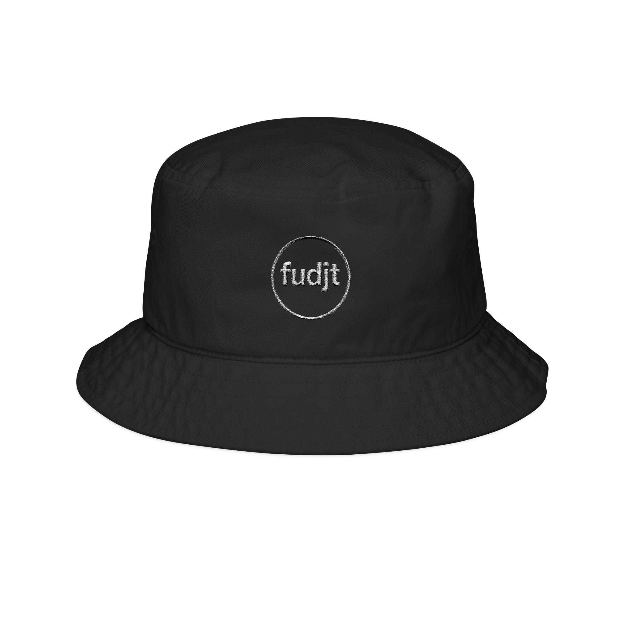 fudjt Circle Embroidered Bucket Hat | 2 Colors