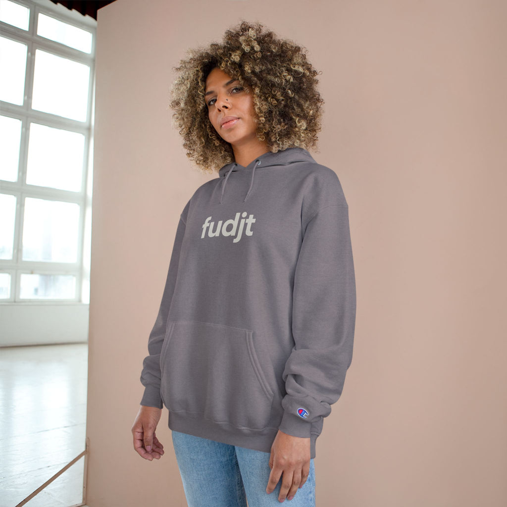 Monster Power Champion Hoodie - Retro Godzilla | fudjt vs. The Machine | Tan fudjt | 6 Colors