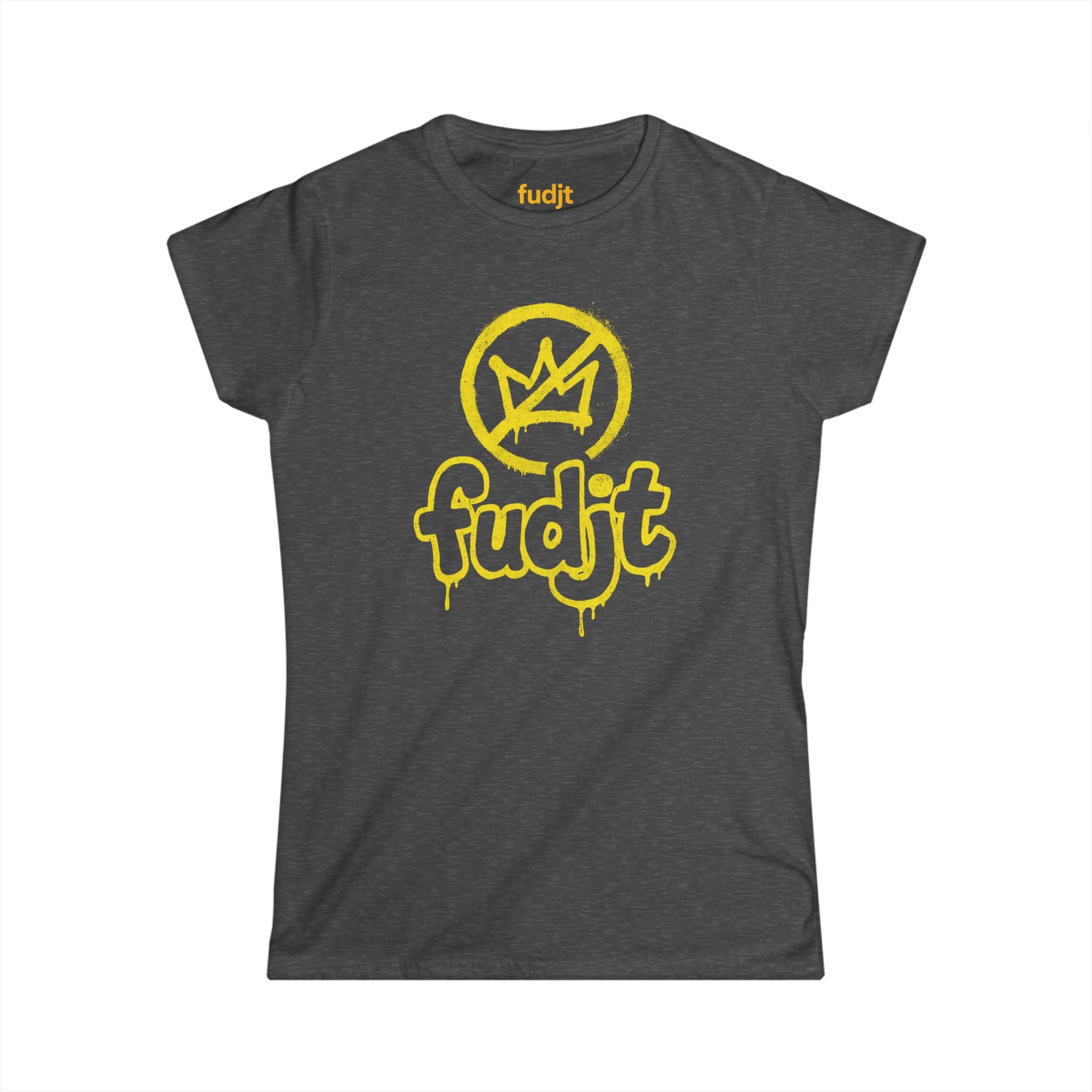 Women's Golden fudjt No Kings Comfy Stylie Tee | 11 Colors
