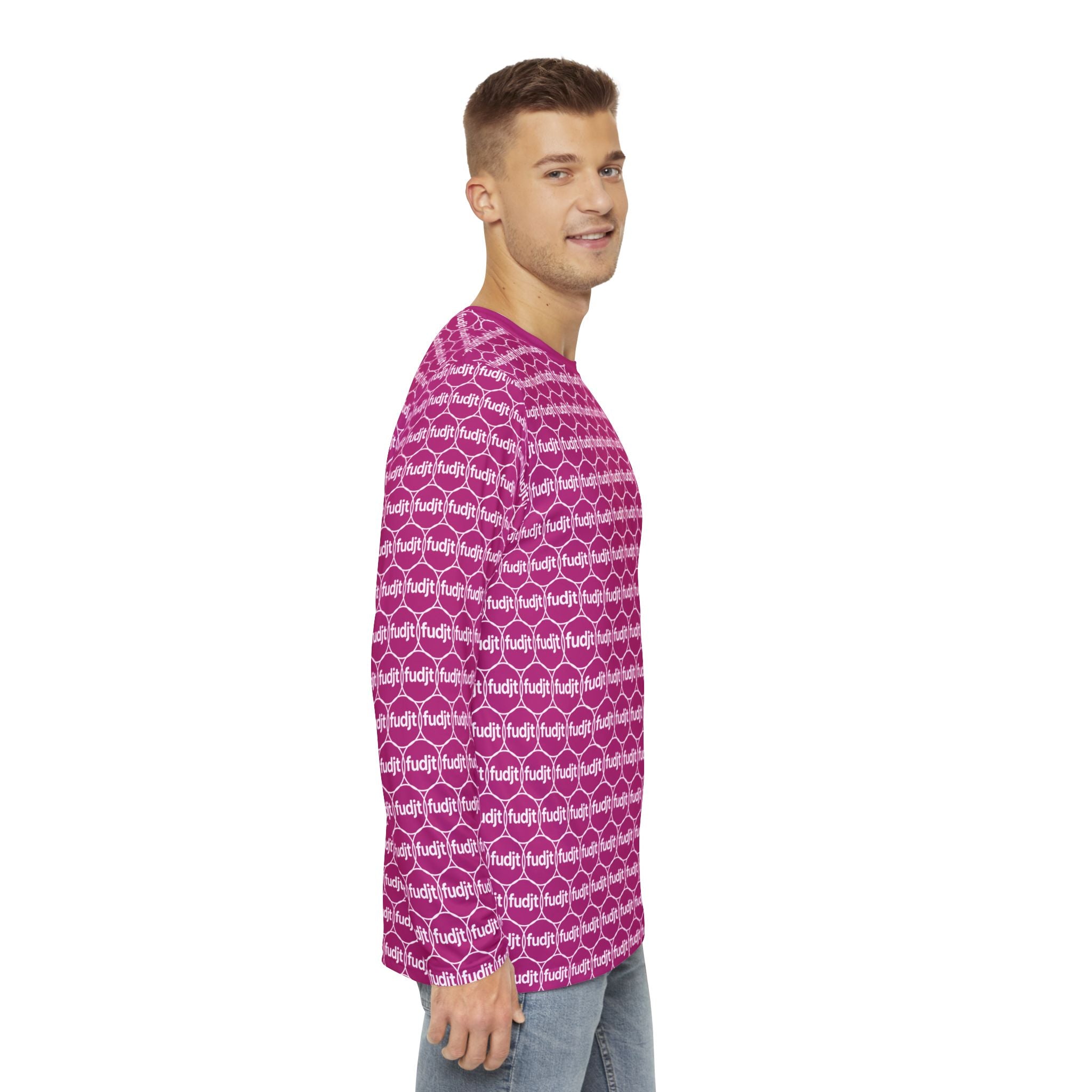 Pink fudjt Unbroken Chain 2.5 Fluid Vibes Long Sleeve Shirt