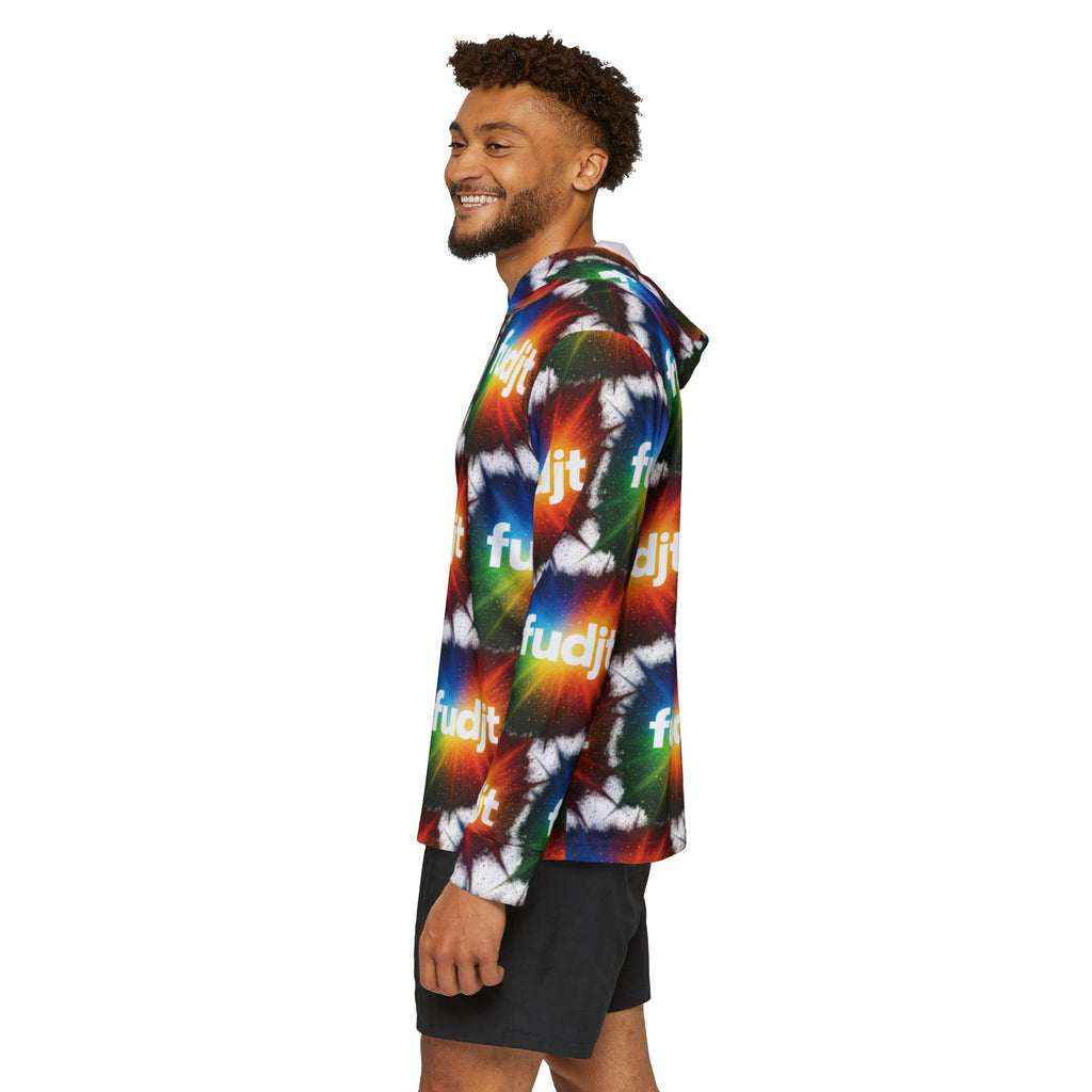 All Over fudjt Burst Of Empowerment Warmup Hoodie | 10 Whiteground