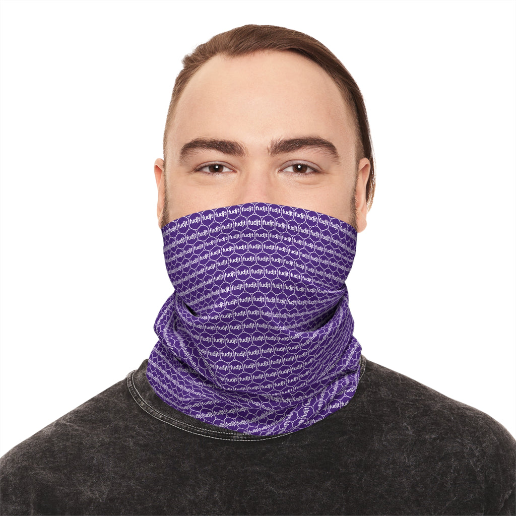 Purple fudjt Unbroken Chain .5 Neck Gaiter