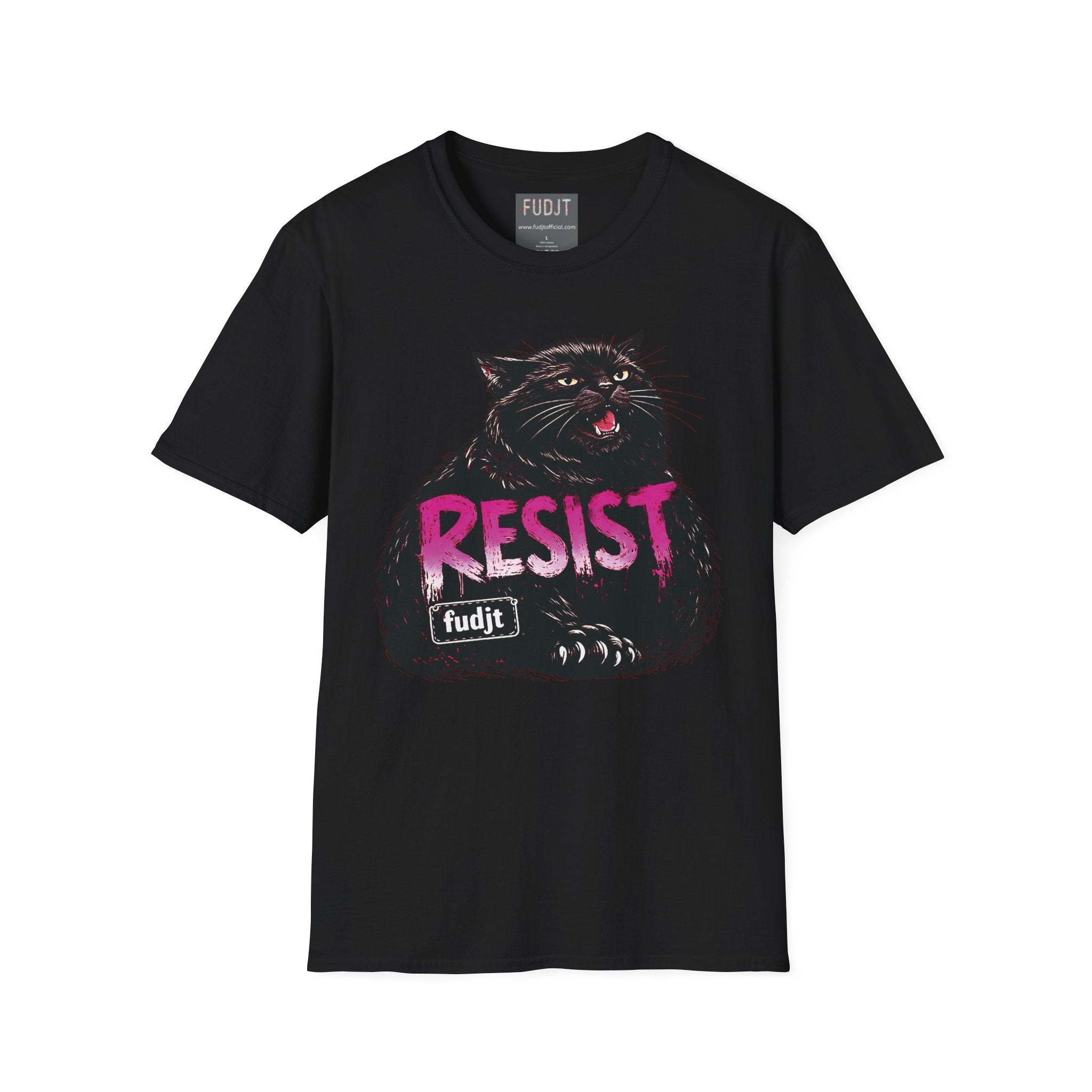 fudjt RESIST Everyday Tee - Black Pussycat | 11 Colors