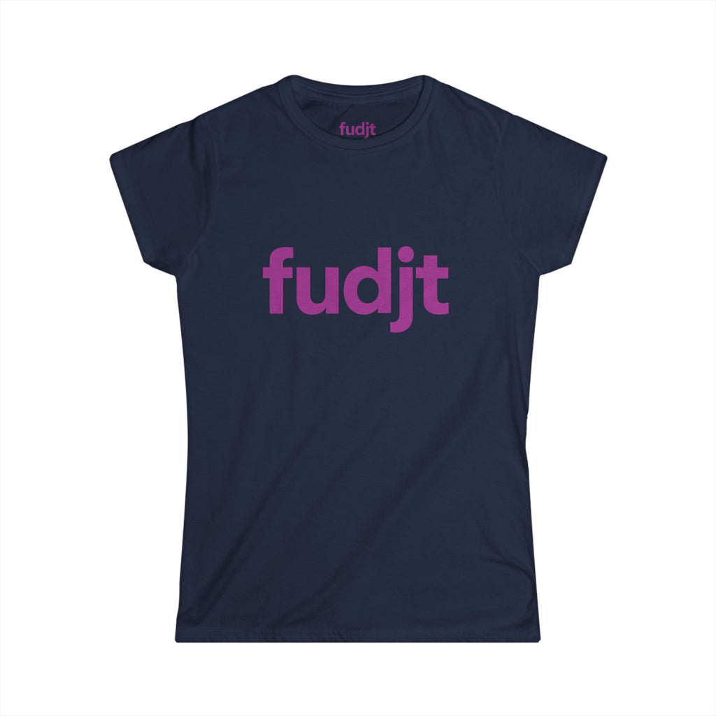 Women's Plum fudjt logo Comfy Stylie Tee | 12 Colors