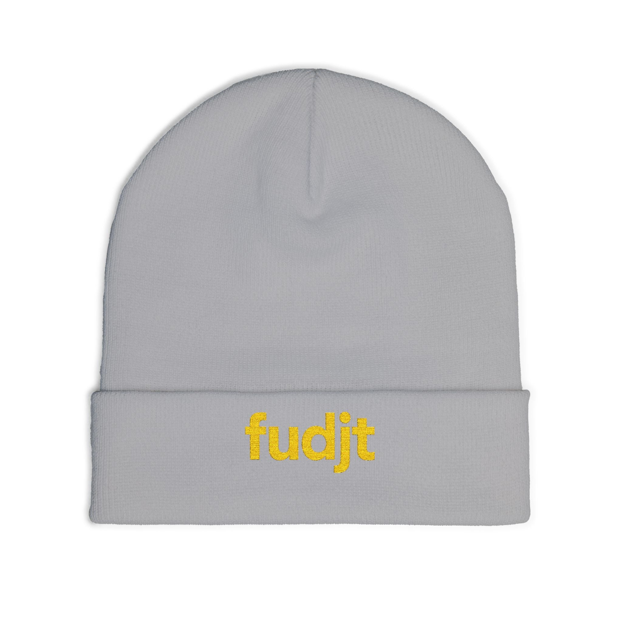 Stylish & Cozy fudjt Knit Beanie | Gold Embroidery | 6 Colors