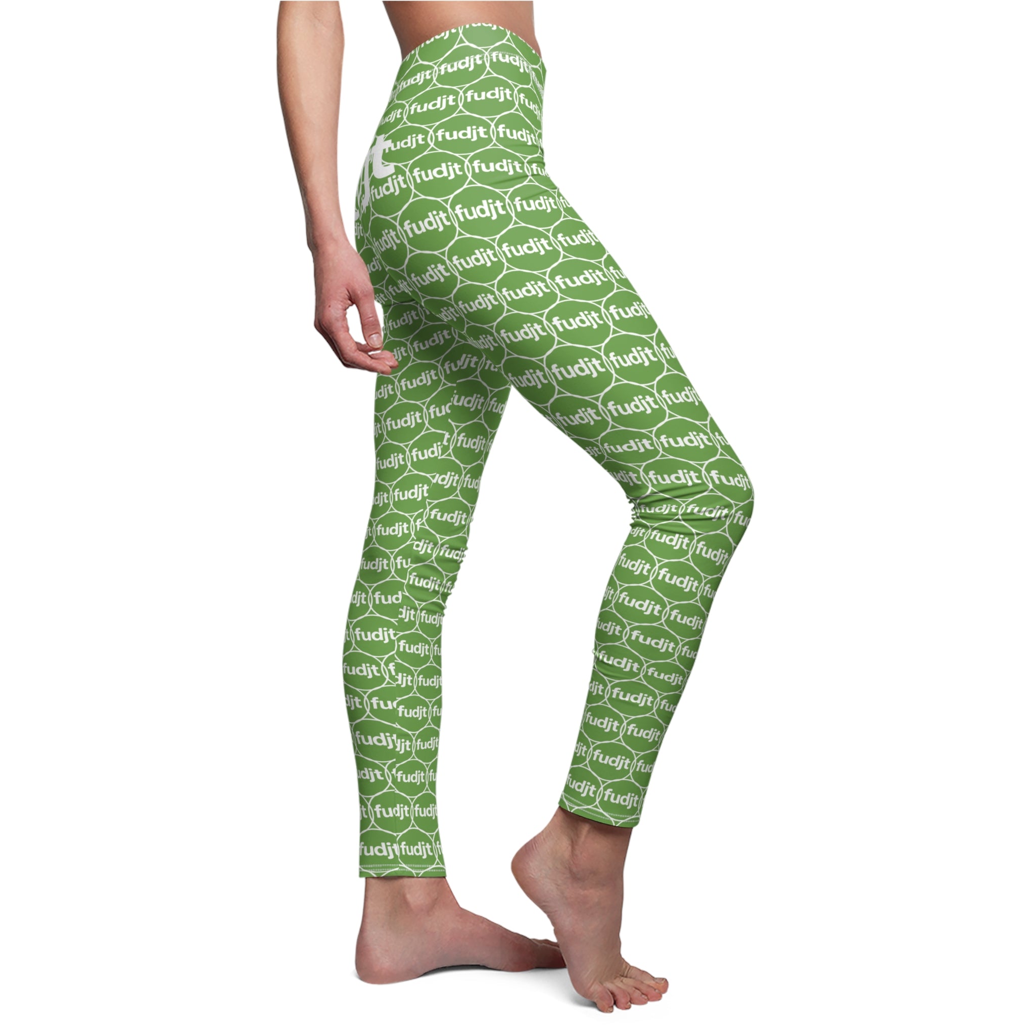 Green fudjt Unbroken Chain 2.5 Casual+ Leggings