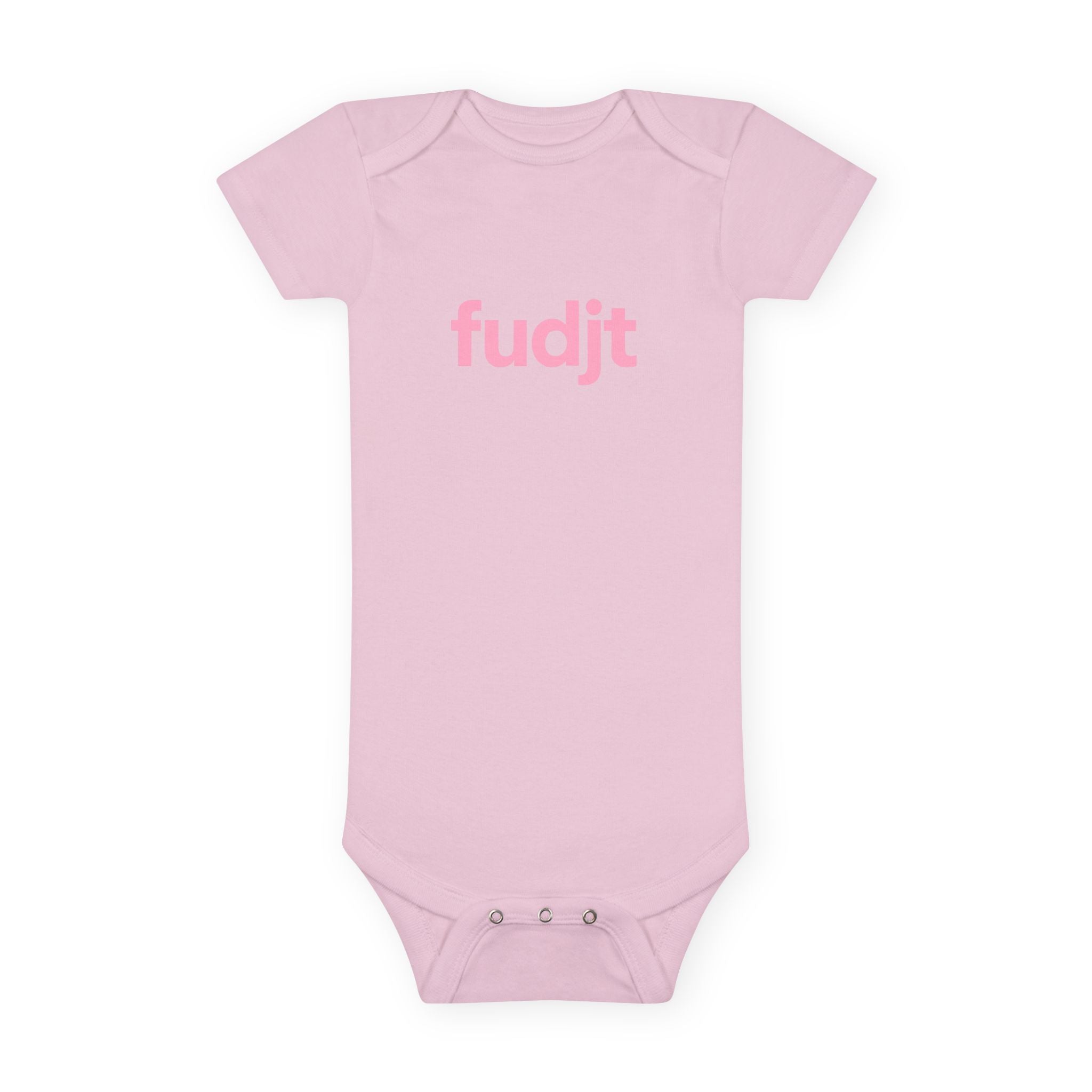 Pink fudjt Logo Baby Onesie | 4 Colors