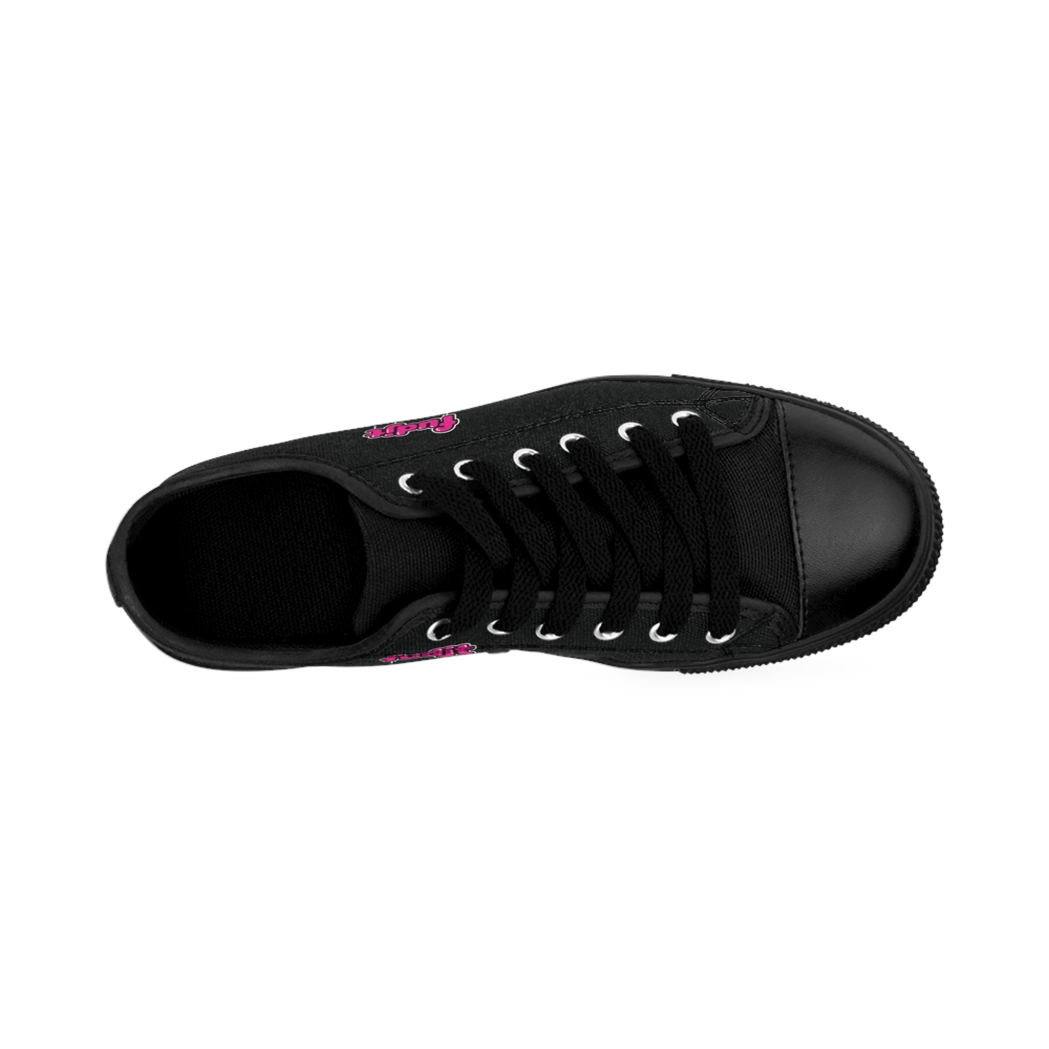 Black fudjt Pink Drip Sneakers | Men & Boys