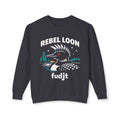 Rebel Loon fudjt Crewneck Sweatshirt – Graphic Loon Design, No Crowns Back | 6 Colors