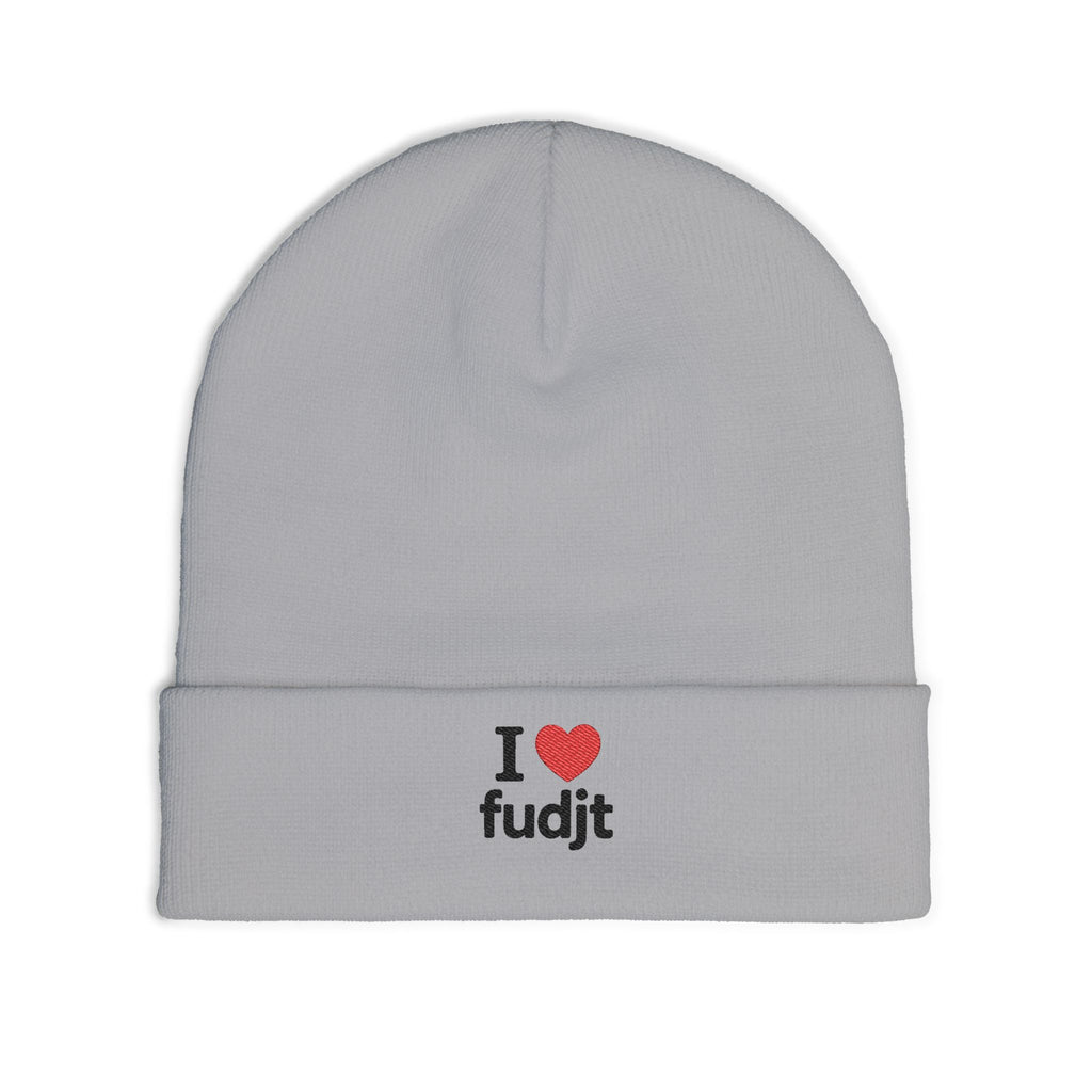 I Heart fudjt Knit Beanie | 2 Colors