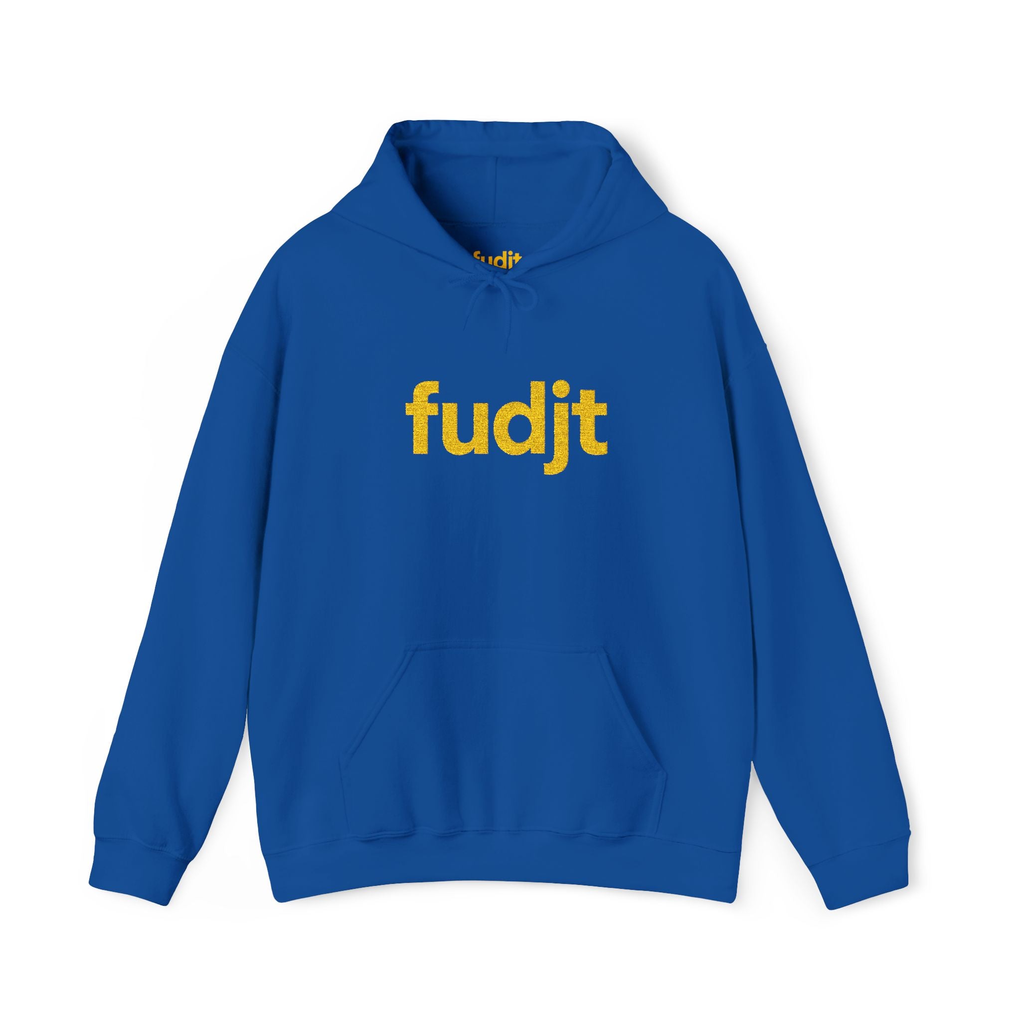 Golden Yellow fudjt Embroidered Heavy Blend Hooded Sweatshirt | 15 Colors | Stand For Something
