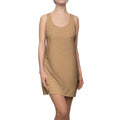 Light Brown fudjt Unbroken Chain .5 Chic Racerback Dress