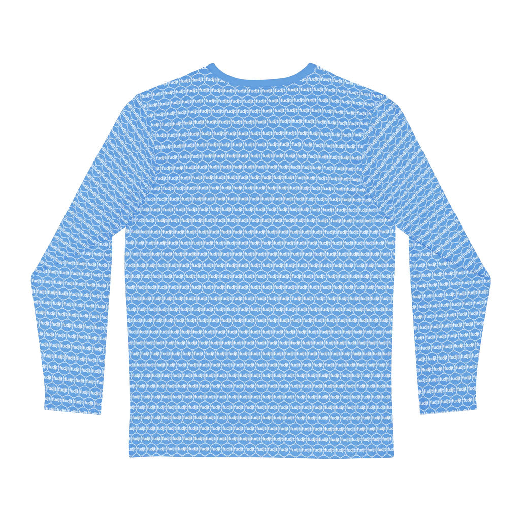 Light Blue fudjt Unbroken Chain 1.25 Fluid Vibes Long Sleeve Shirt