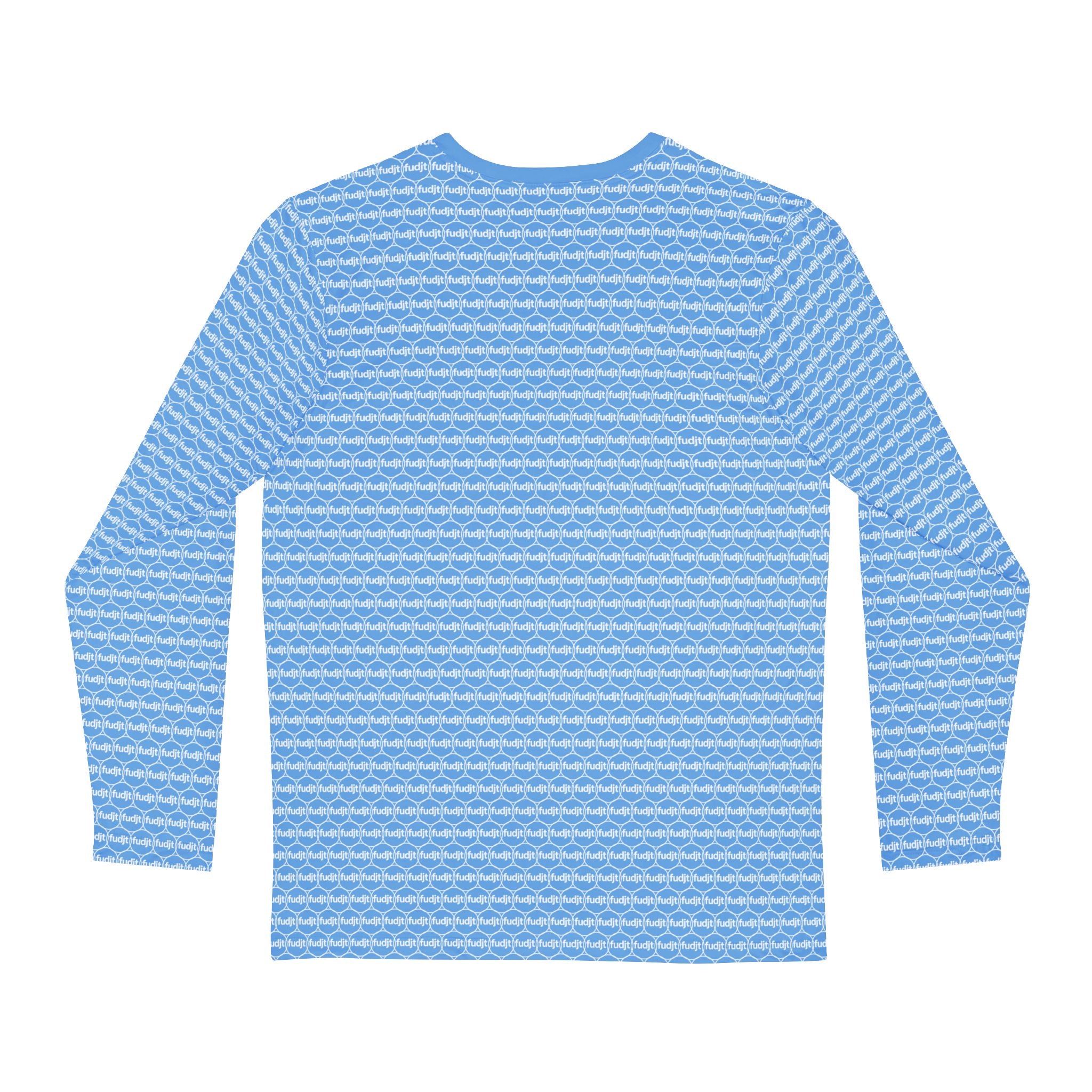 Light Blue fudjt Unbroken Chain 1.25 Fluid Vibes Long Sleeve Shirt
