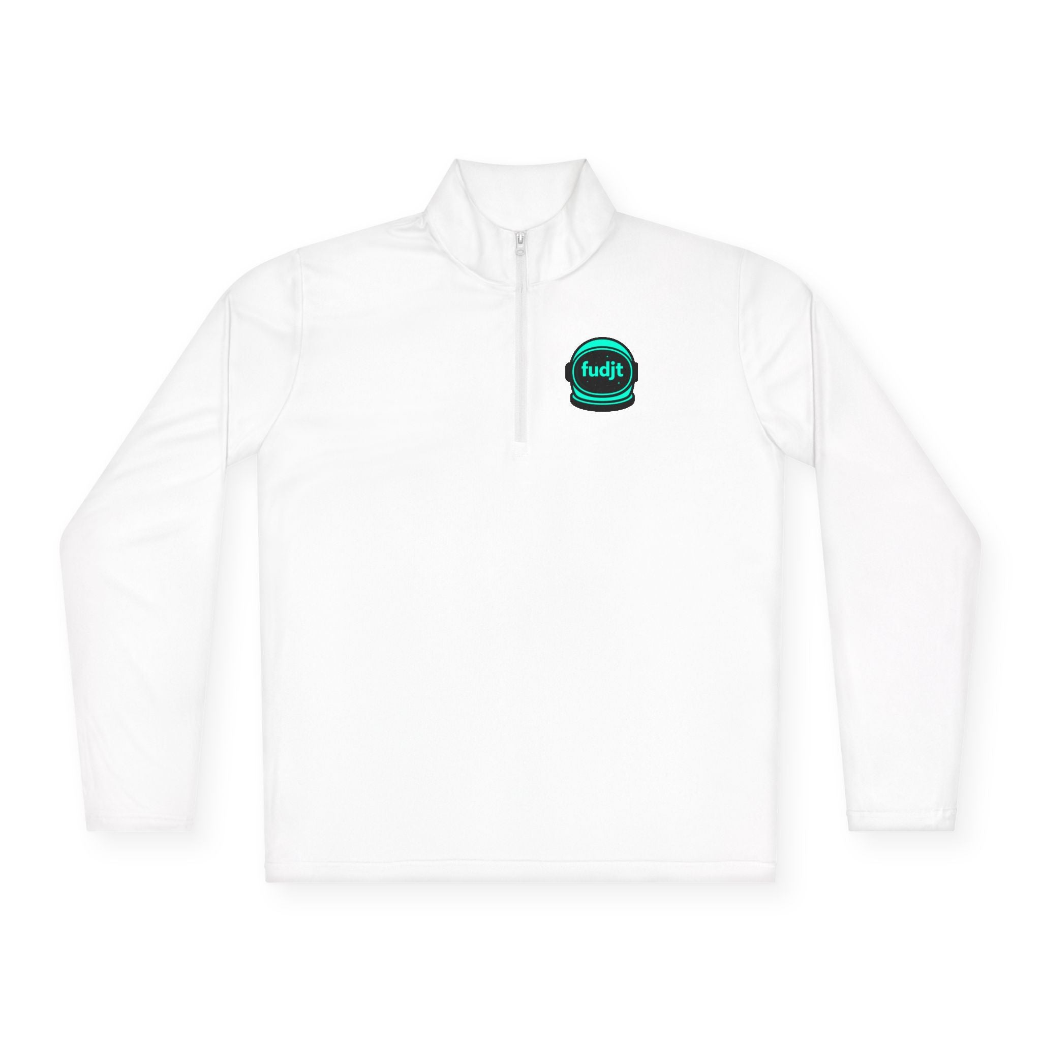 Quarter-Zip Performance Pullover | Green Space fudjt | Bold Backside | 6 Colors