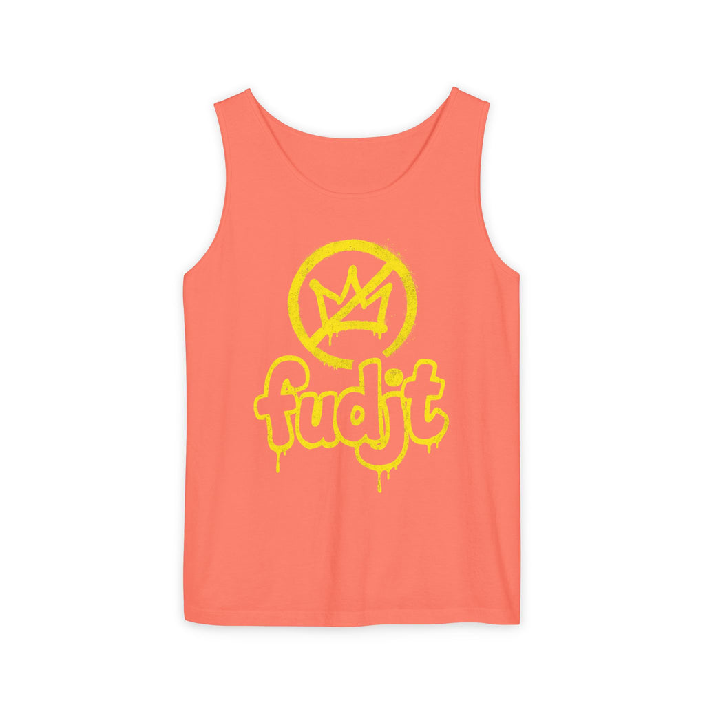 Golden fudjt No Kings Long Tank Top | 16 Colors