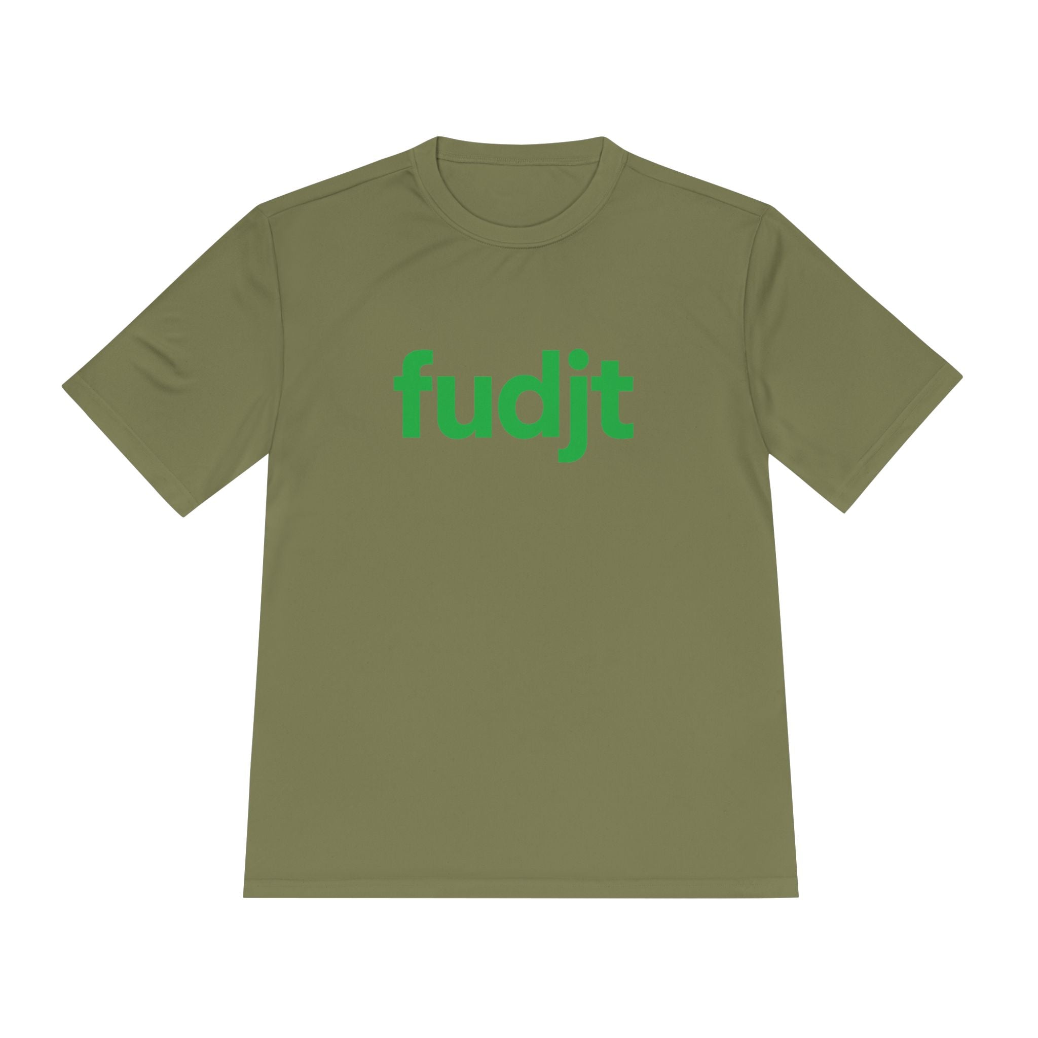 Green fudjt design Moisture Wicking Performance Tee | 13 Colors
